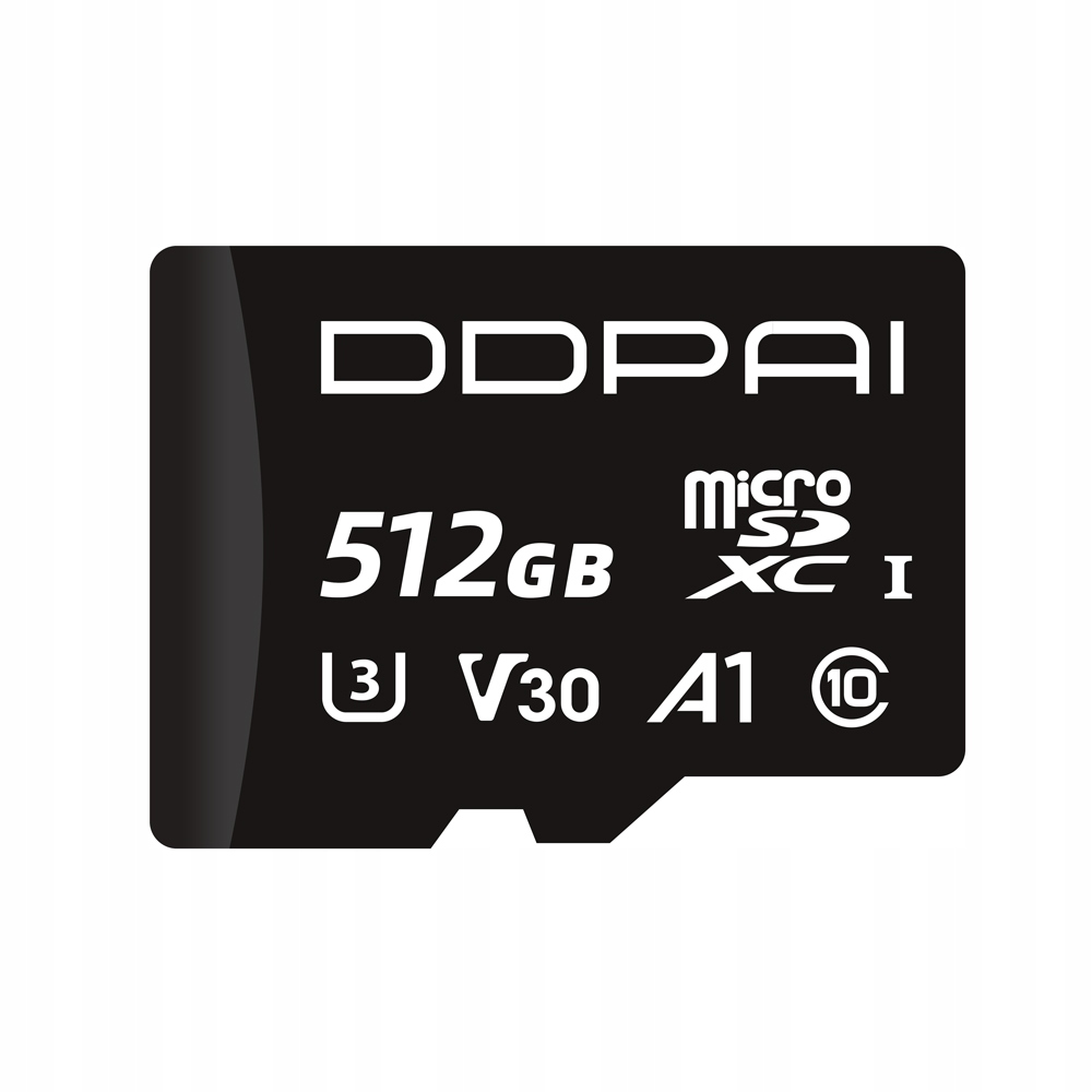 Paměťová Karta Ddpai Originální 512GB MicroSDXC A1 V30 C10 U3
