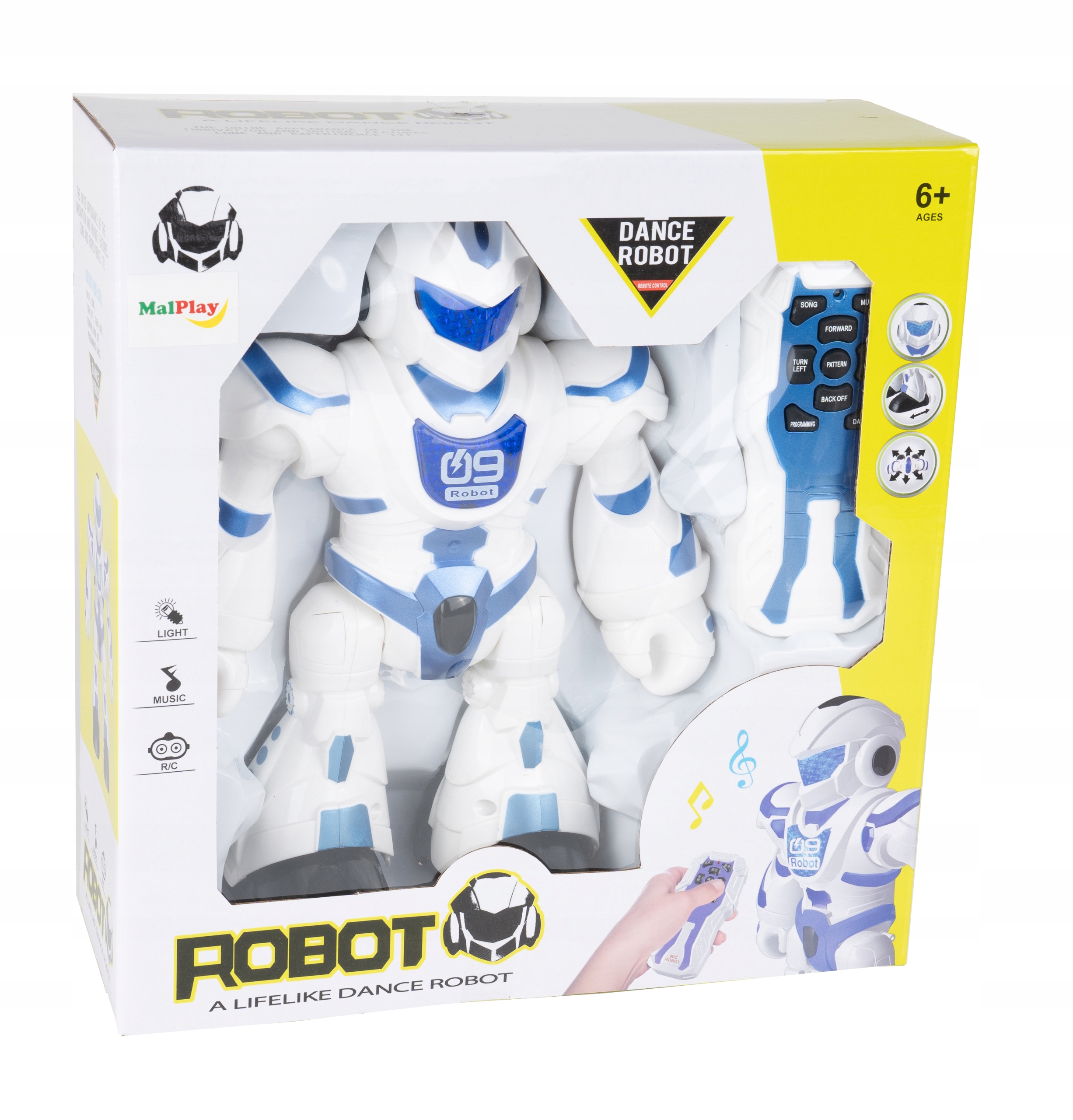 ROBOT INTERACTIV EDUCATIONAL DANSATOR 23 CM Stare de ambalare originala