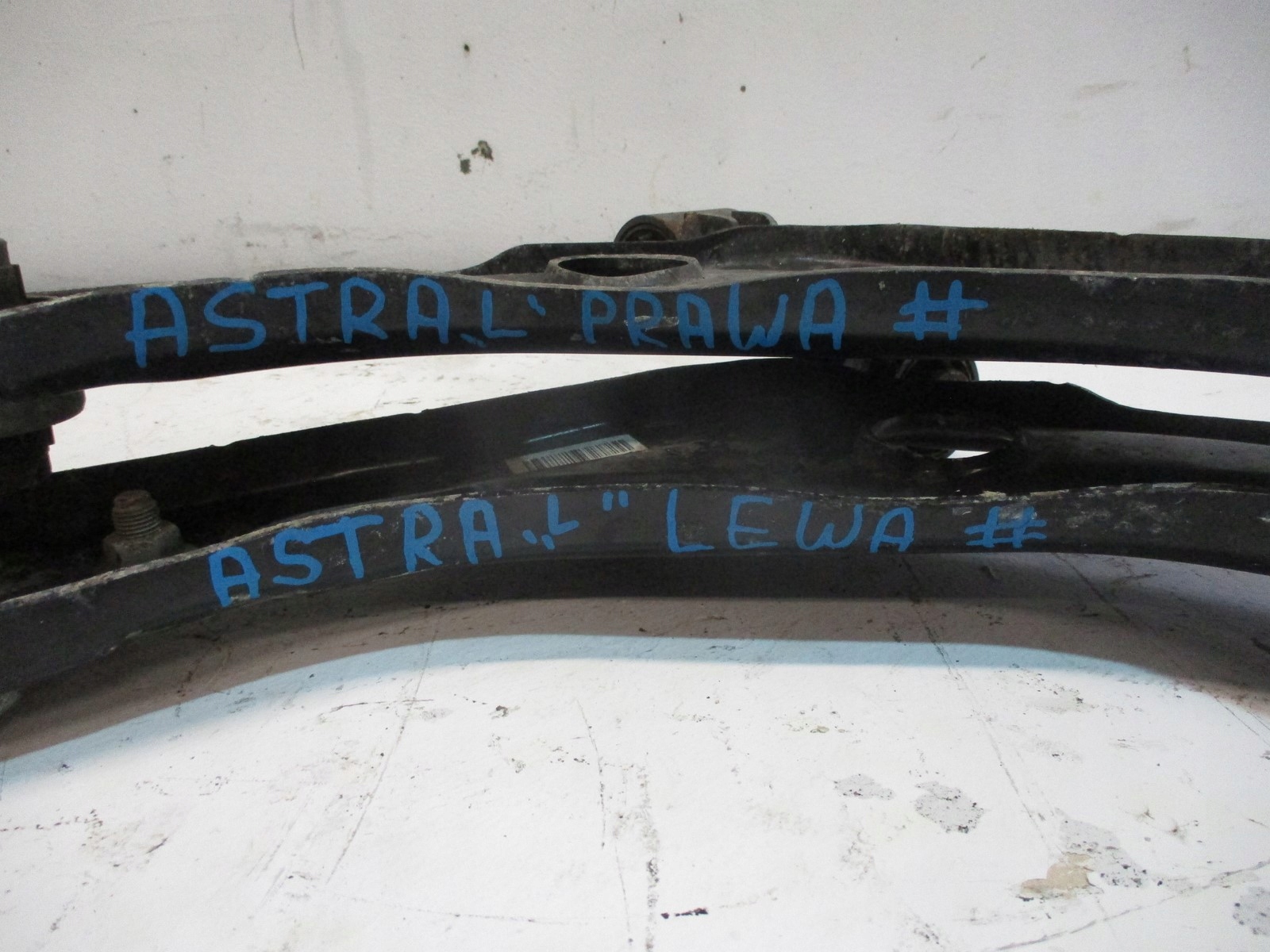 arm right left OPEL ASTRA L front