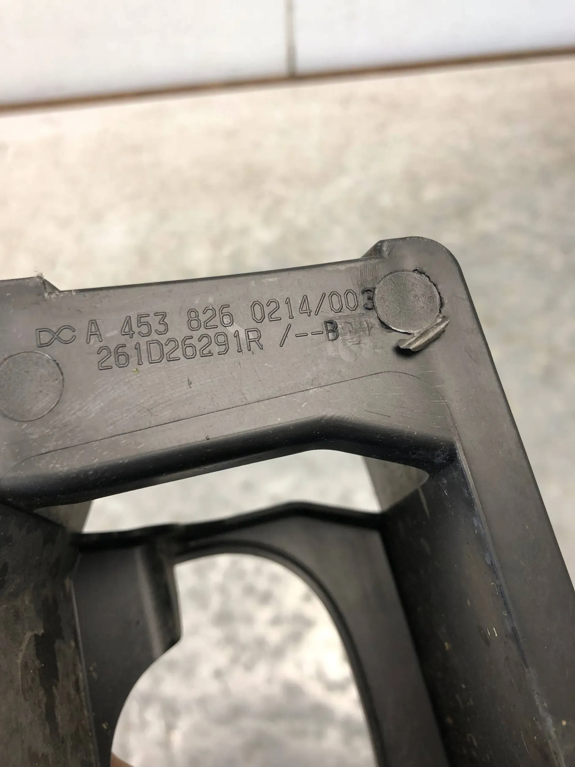 bumper bracket right front SMART 453 A4538260214