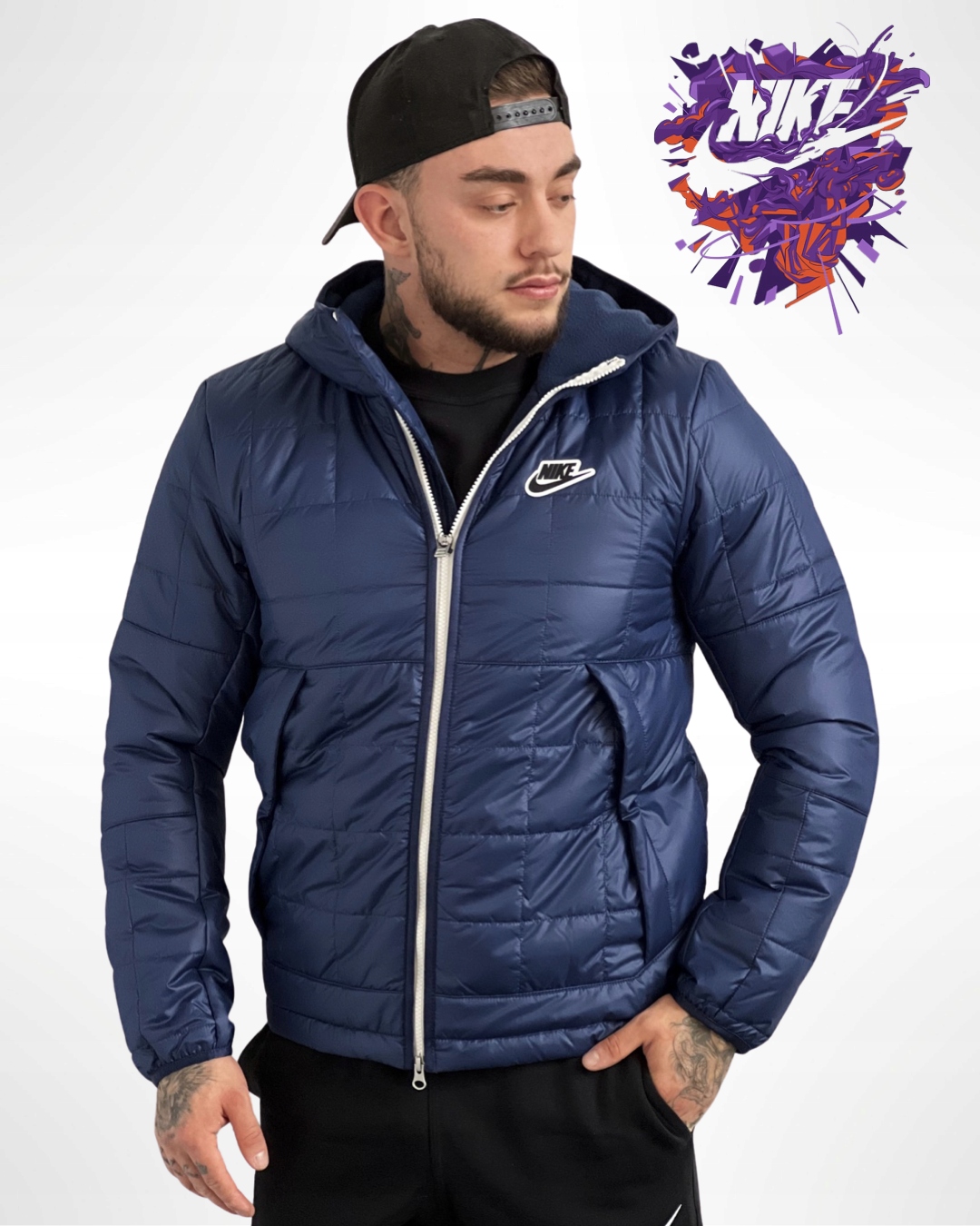 KURTKA NIKE SYNTHETIC FILL ZIP DJ0433 410 r.S (195239935992