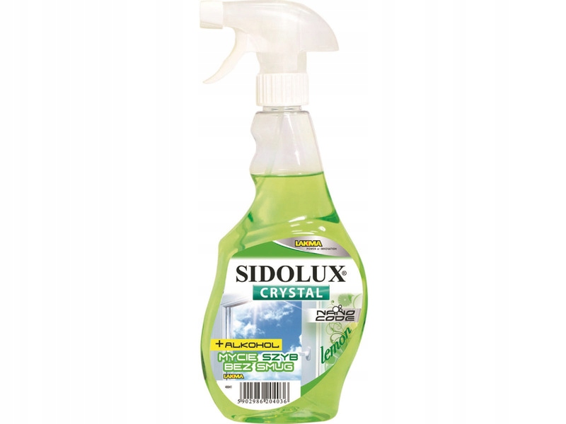 

Płyn do mycia szyb Sidolux Crystal Lemon 500 ml