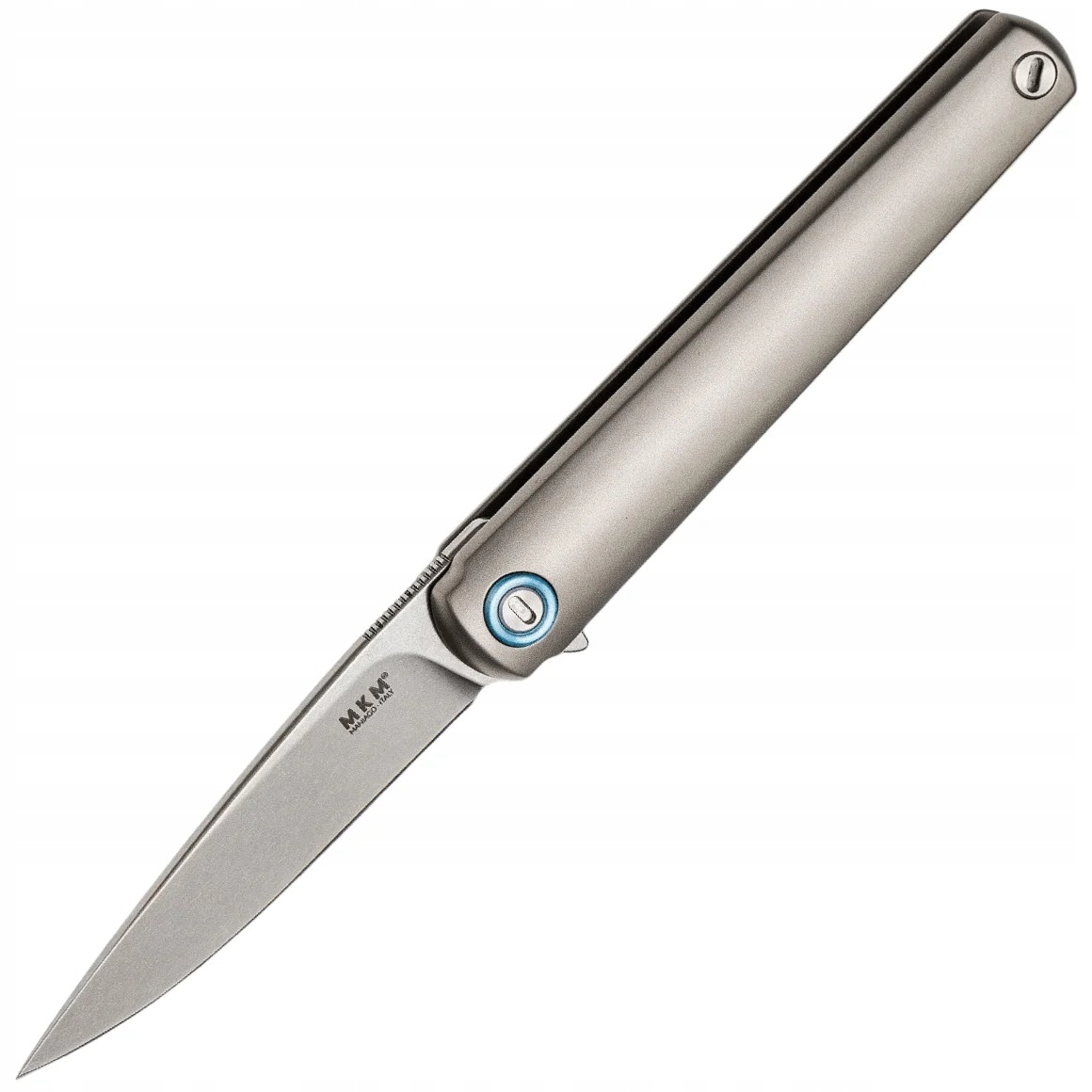 Mkm Mk FL01-TDSW Flame Drop Point nóż kieszonkowy 7,2 cm, Stonewash