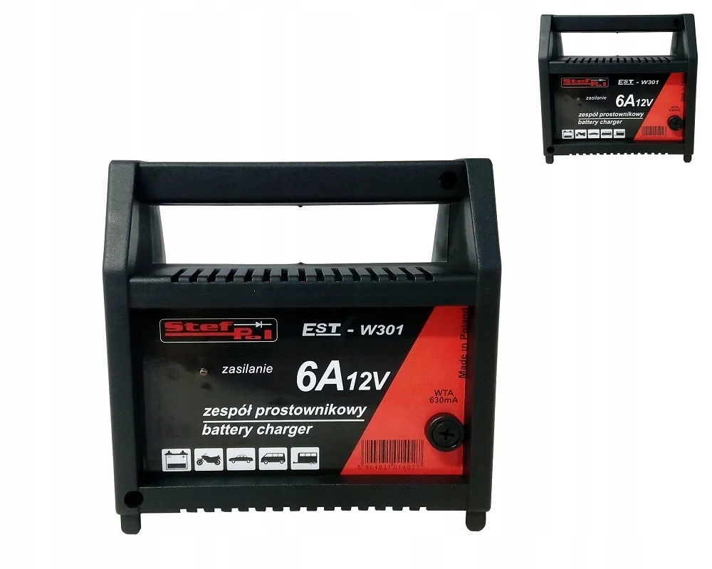 Выпрямитель STEF-POL EST-W301 12V 6A