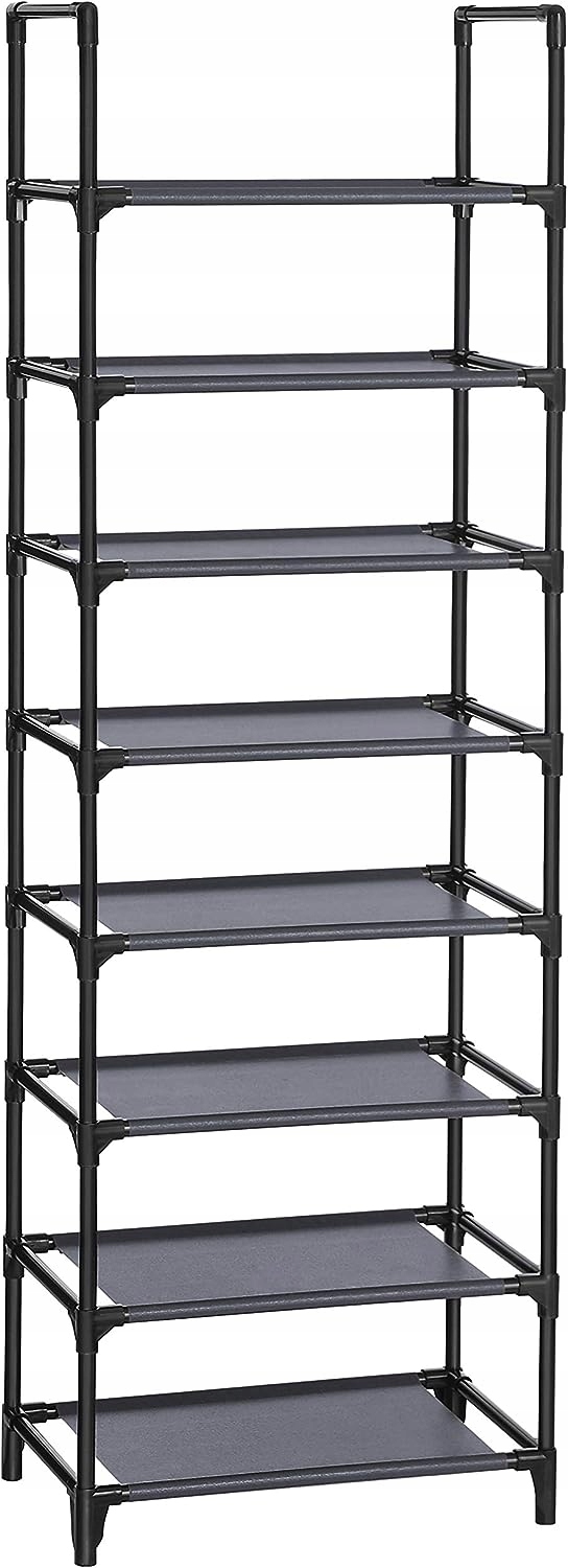 SZAFKA NA BUTY REGAŁ STOJAK PÓŁKA METAL 8 PÓŁEK SZAFA Typ drzwi Brak drzwi