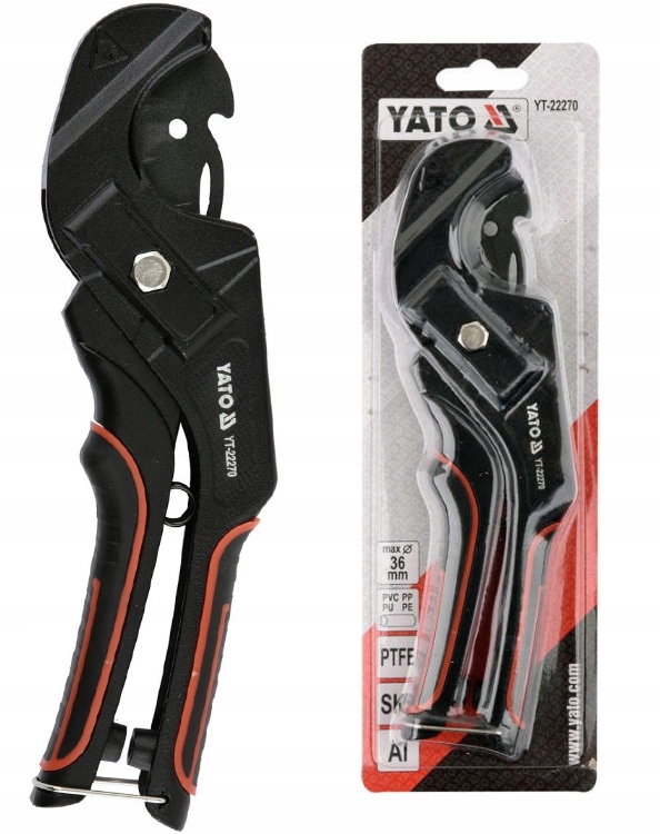 NOŻYCE DO CIĘCIA RUR PCV PP PU PESZLI OBCINAK 36mm