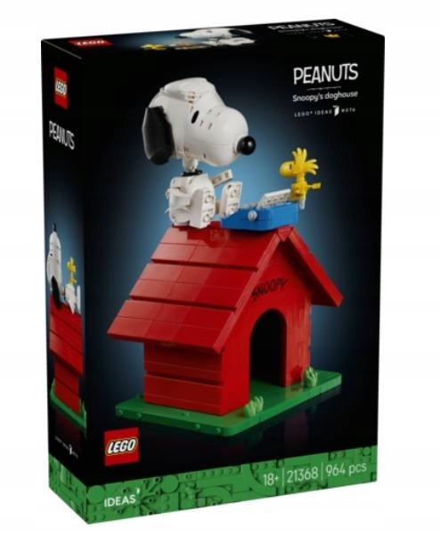 Lego(r) Ideas 21368 Fistaszki: Buda Snoopyho