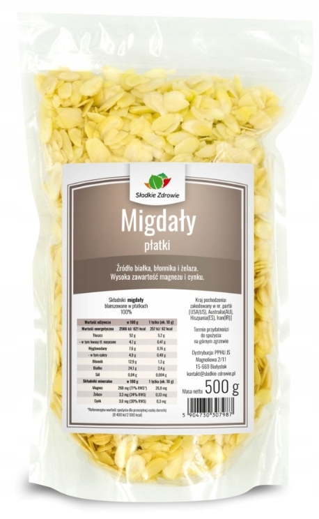 Levně Słodkie Zdrowie Madlové plátky 1 kg