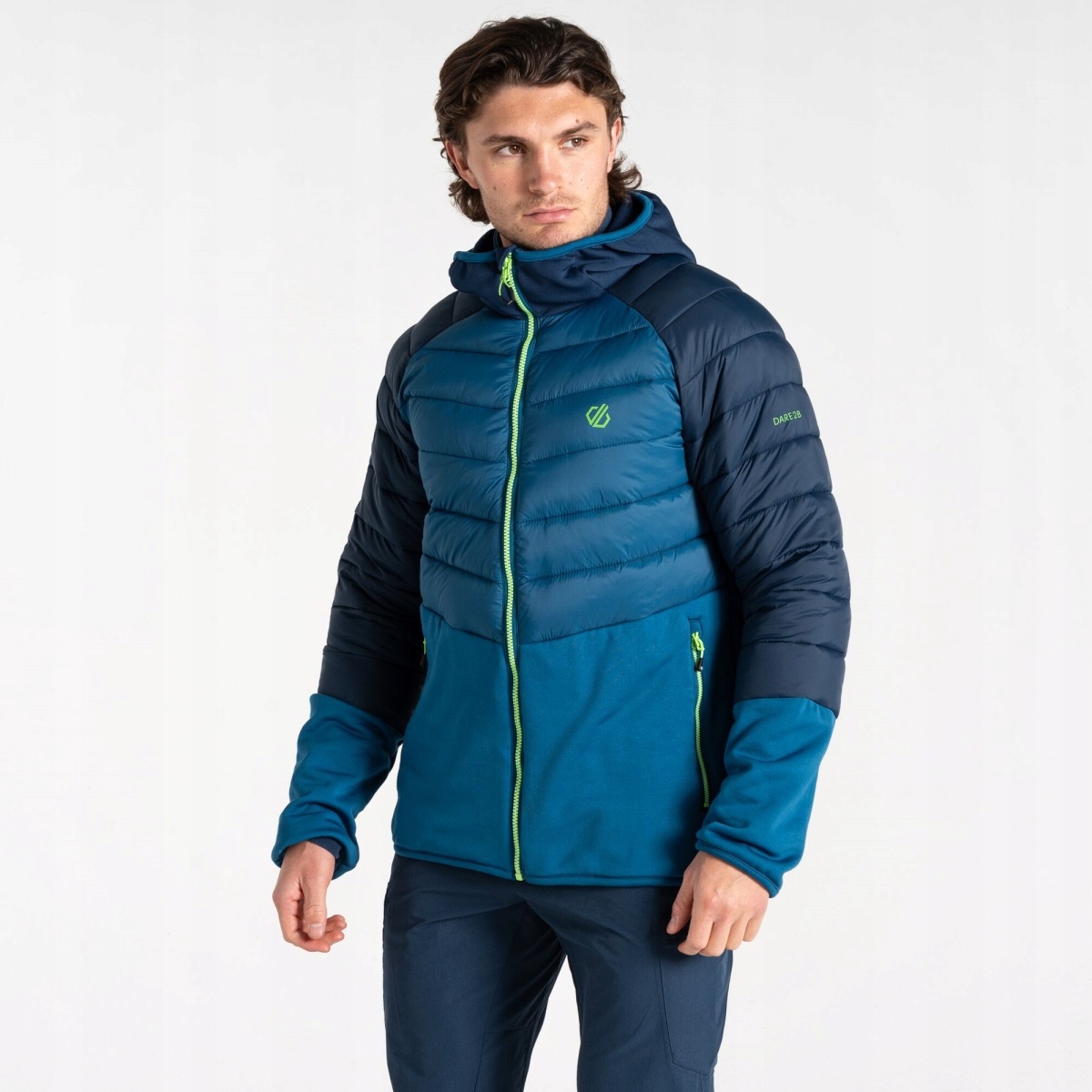 Pánská hybridní bunda Dare2b Torrek Hybrid tmavě modrá 3XL