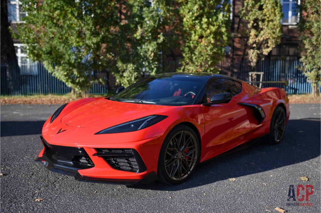 CORVETTE C8 splitter zderzaka styl Stingray 2020- EAN (GTIN) 5903715700539