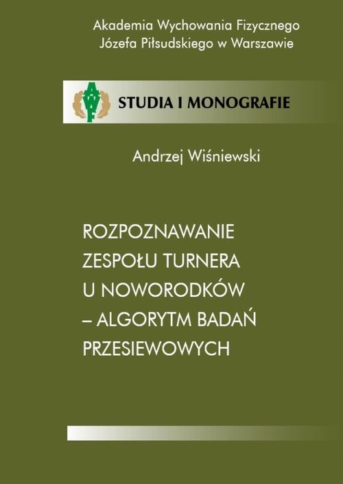 Rozpoznawanie zespołu Turnera u noworodków - algor