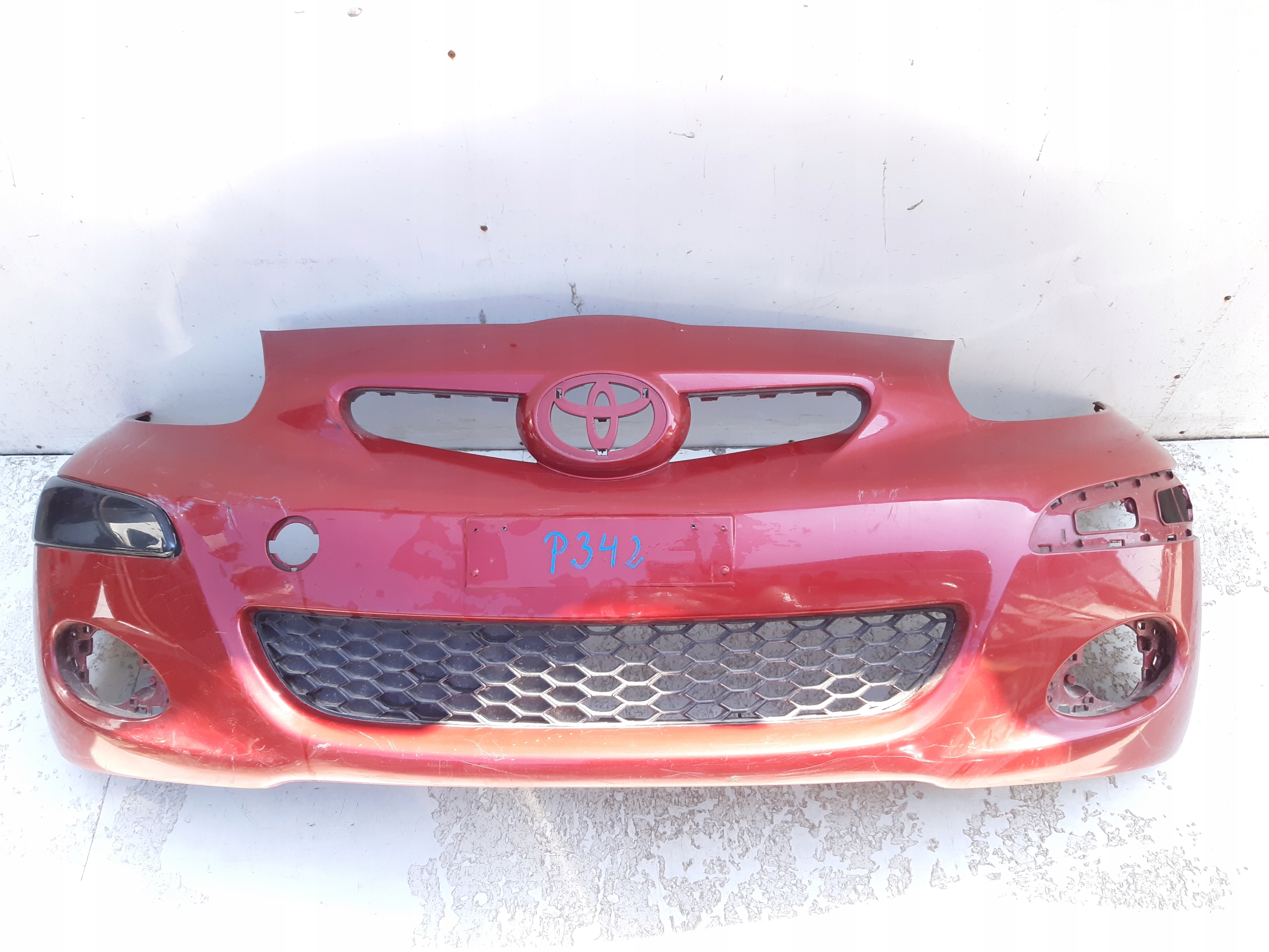 TOYOTA AYGO РЕСТАЙЛИНГ 08-12 БАМПЕР ПЕРЕД ПЕРЕДНИЙ