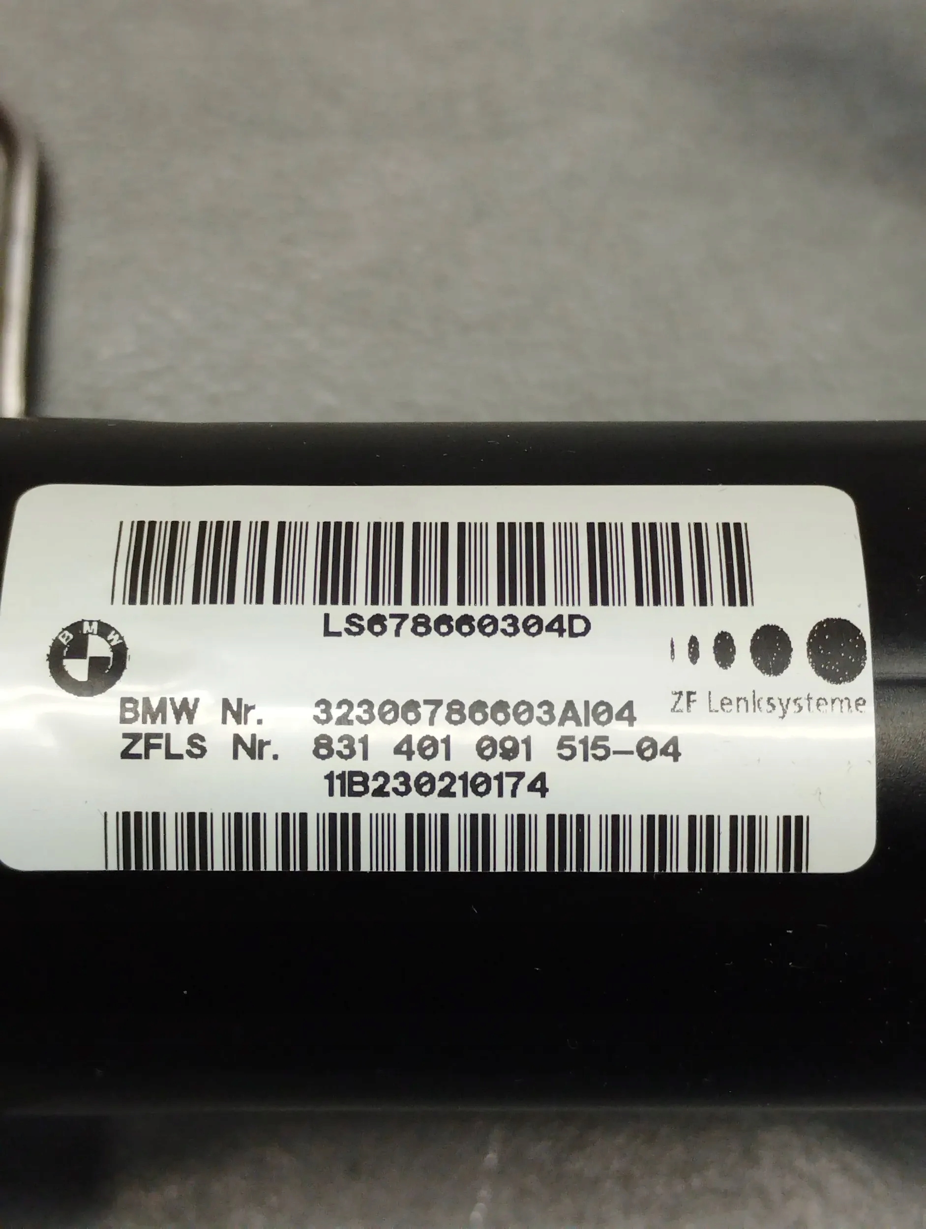 BMW X6 E71 steering wheel rod 6786603