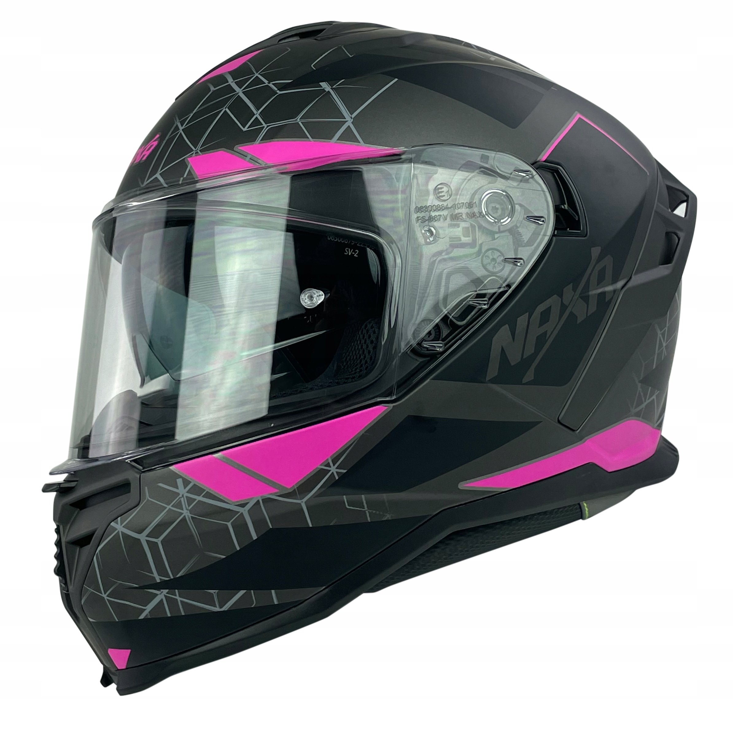 Kask Motocyklowy Naxa F32 Z Blenda r.S Pinlock