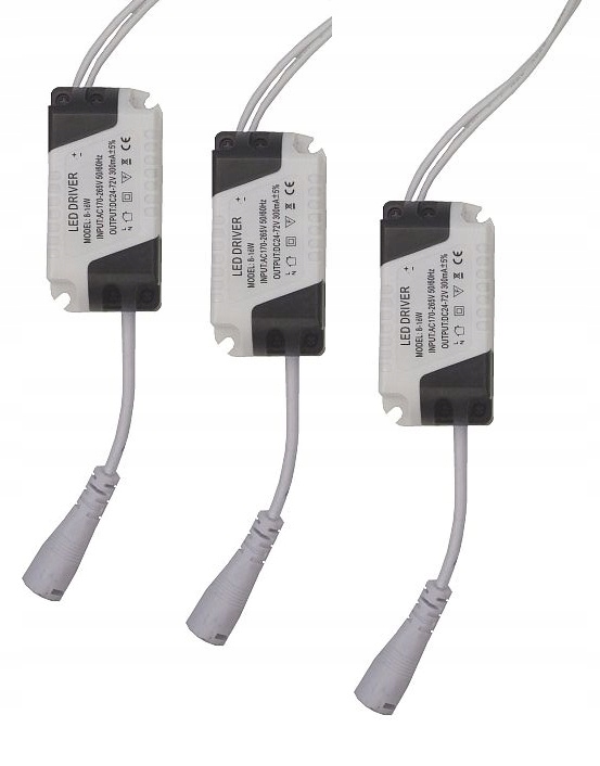 

Zasilacz Led Driver 8-18W DC24-72V pakiet 3szt