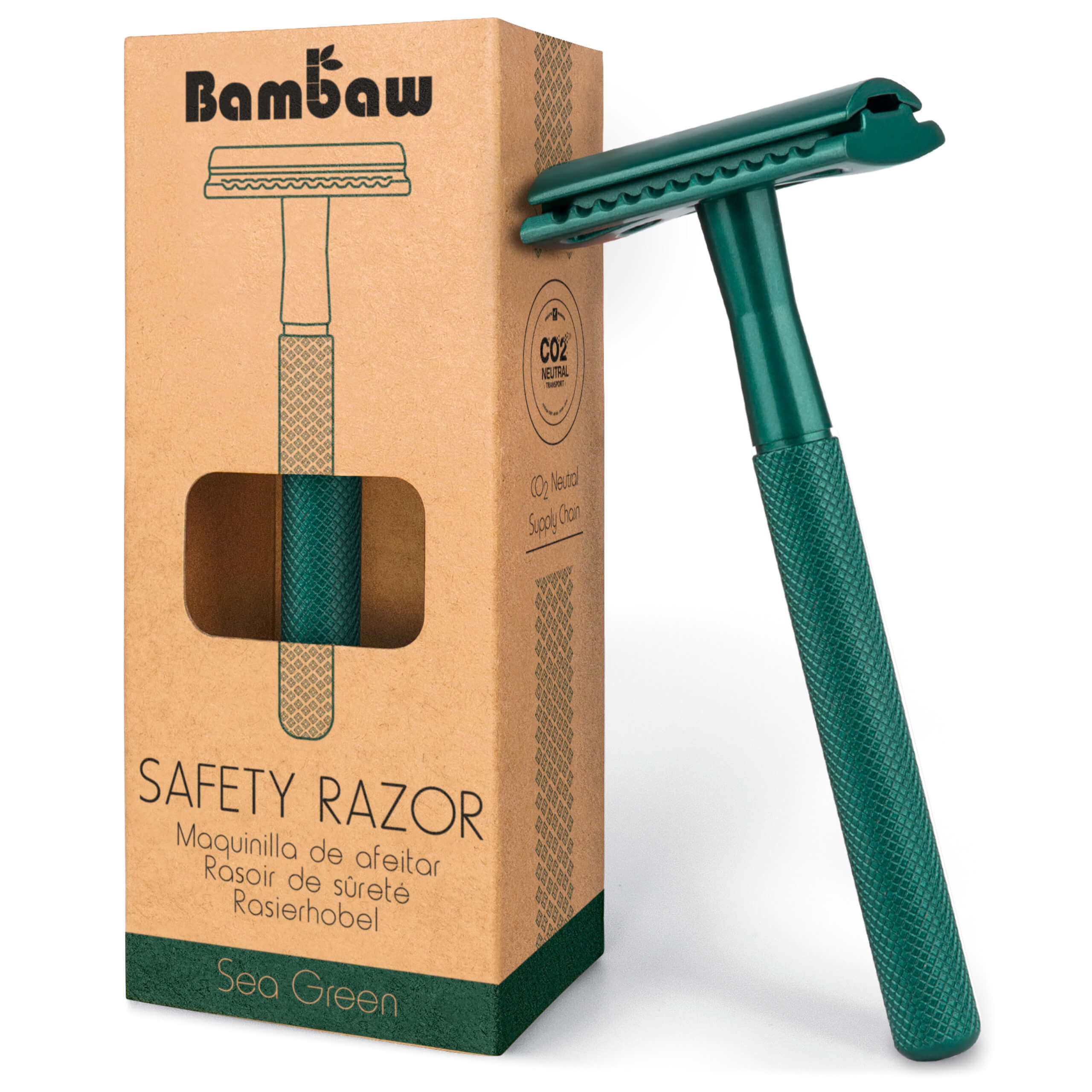 Bambaw opakovaně použitelný mořský stroj zeleň