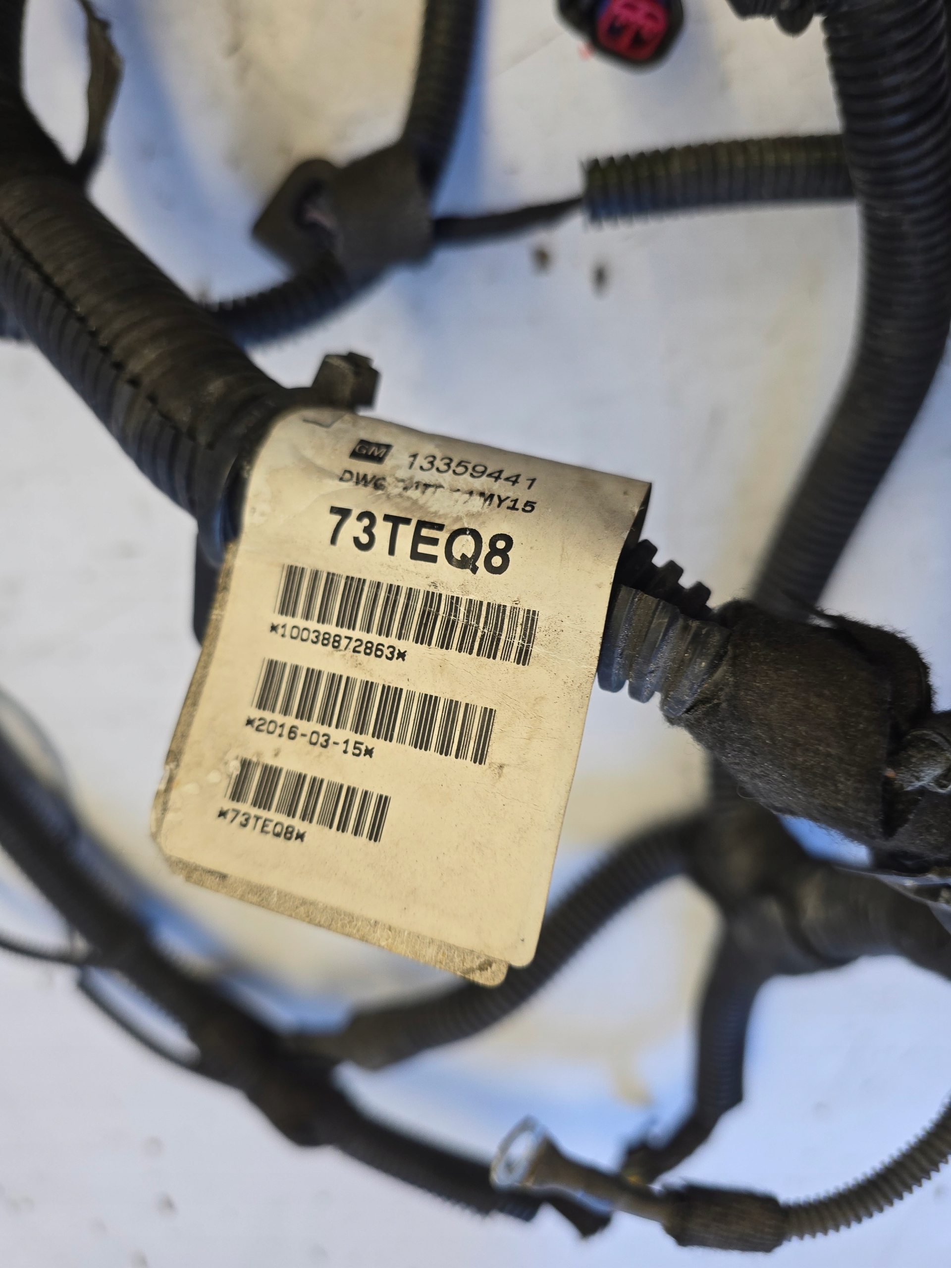 OPEL CORSA E Câblage Armature Avant WTYCZKI Phares 13359441