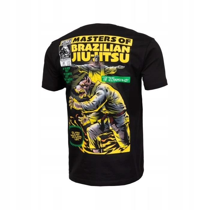 PitBull West Coast Triko Master Of Bjj černé Pwc_mofbjj_blk 20001403161