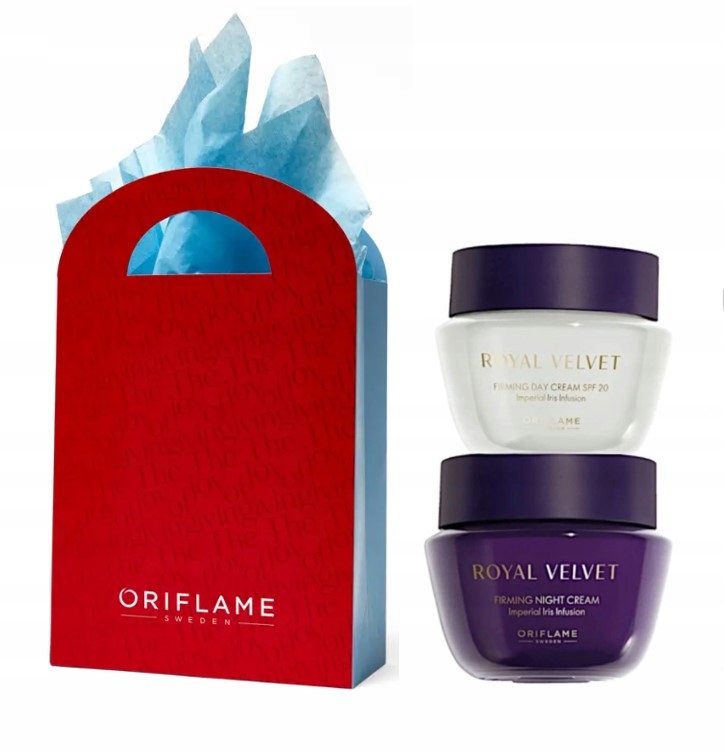 Oriflame Sada Royal Velvet_Denní krém+Noční krém+Taška Den babiček