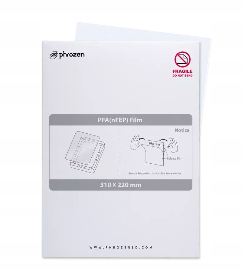 Fólie Phrozen Pfa (nFEP) Film Mighty 8K 310*220 mm