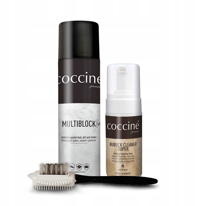 

Coccine Zestaw Do Czyszczenia Ochrony Zamsz Nubuk