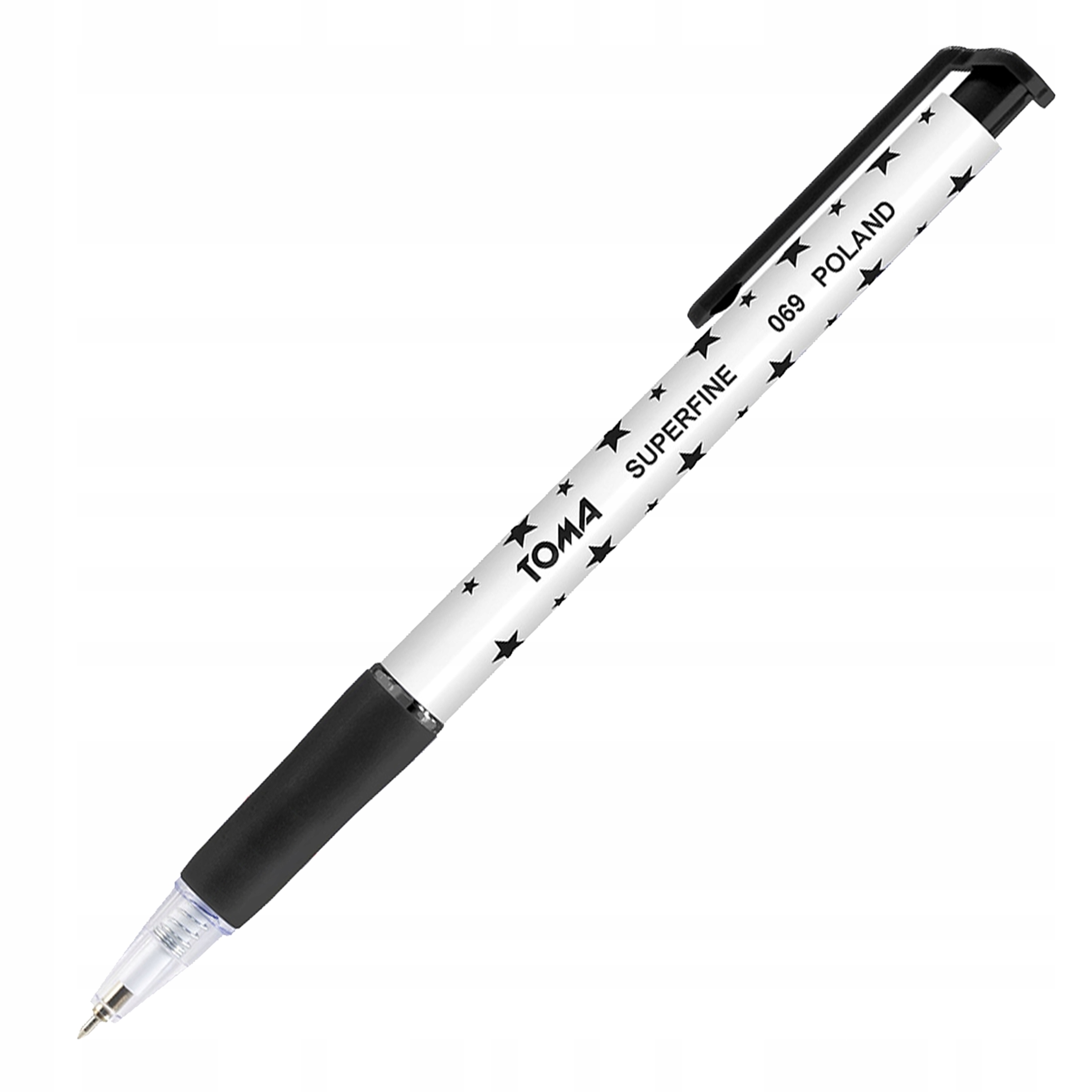 

Długopis Czarny Toma TO-069 Superfine Gwiazdka