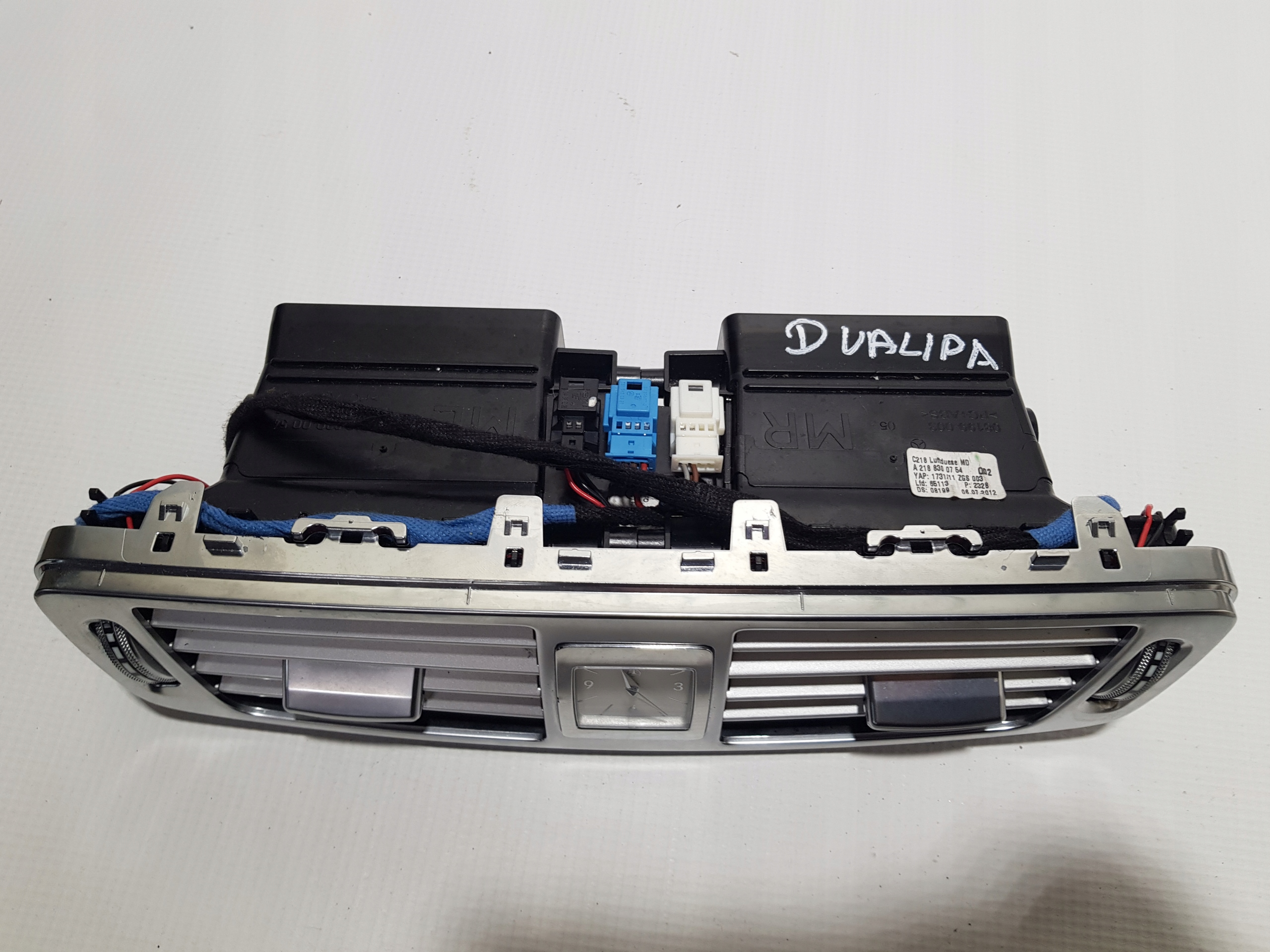 grid air conditioning devices central MERCEDES CLS W218 2188300754 clock