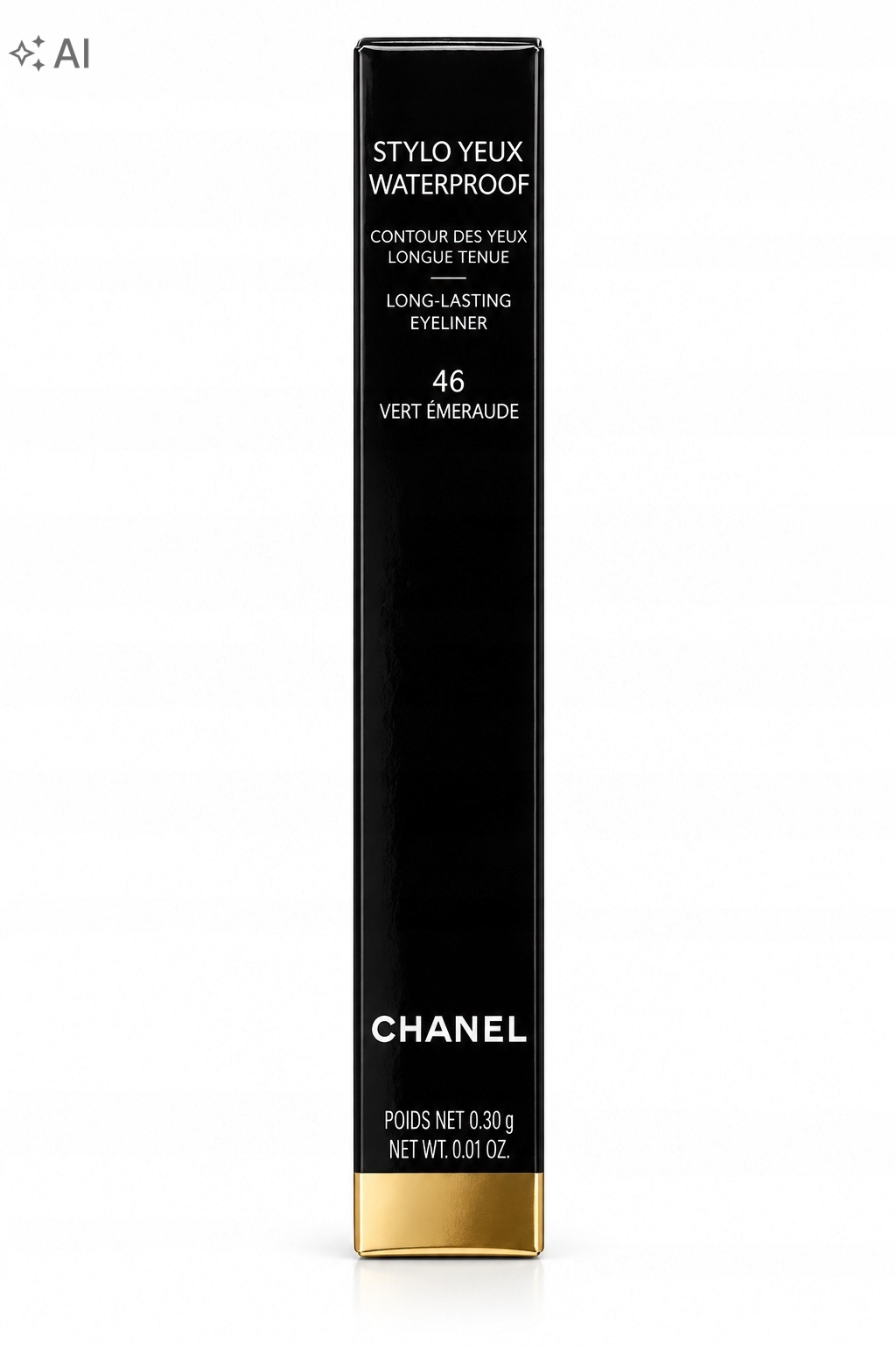Chanel Stylo Yeux Waterproof 46 Vert Émeraude Eyeliner 0,3 g