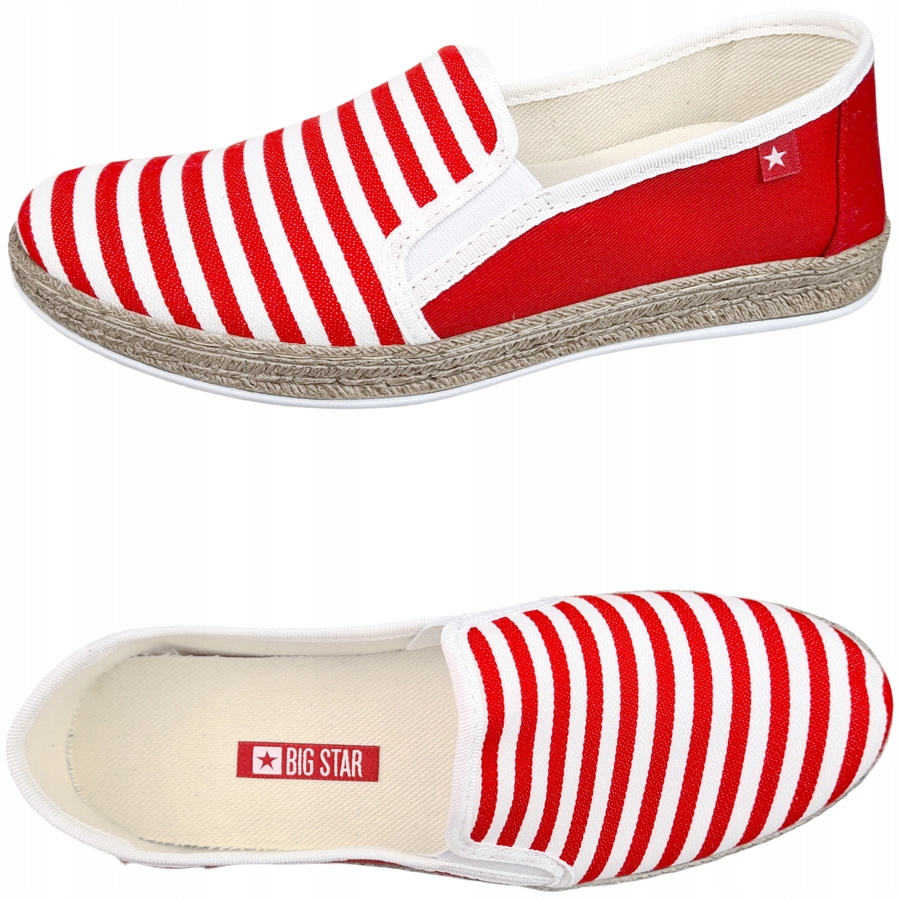 

Wygodne espadryle damskie Big Star HH276003 38
