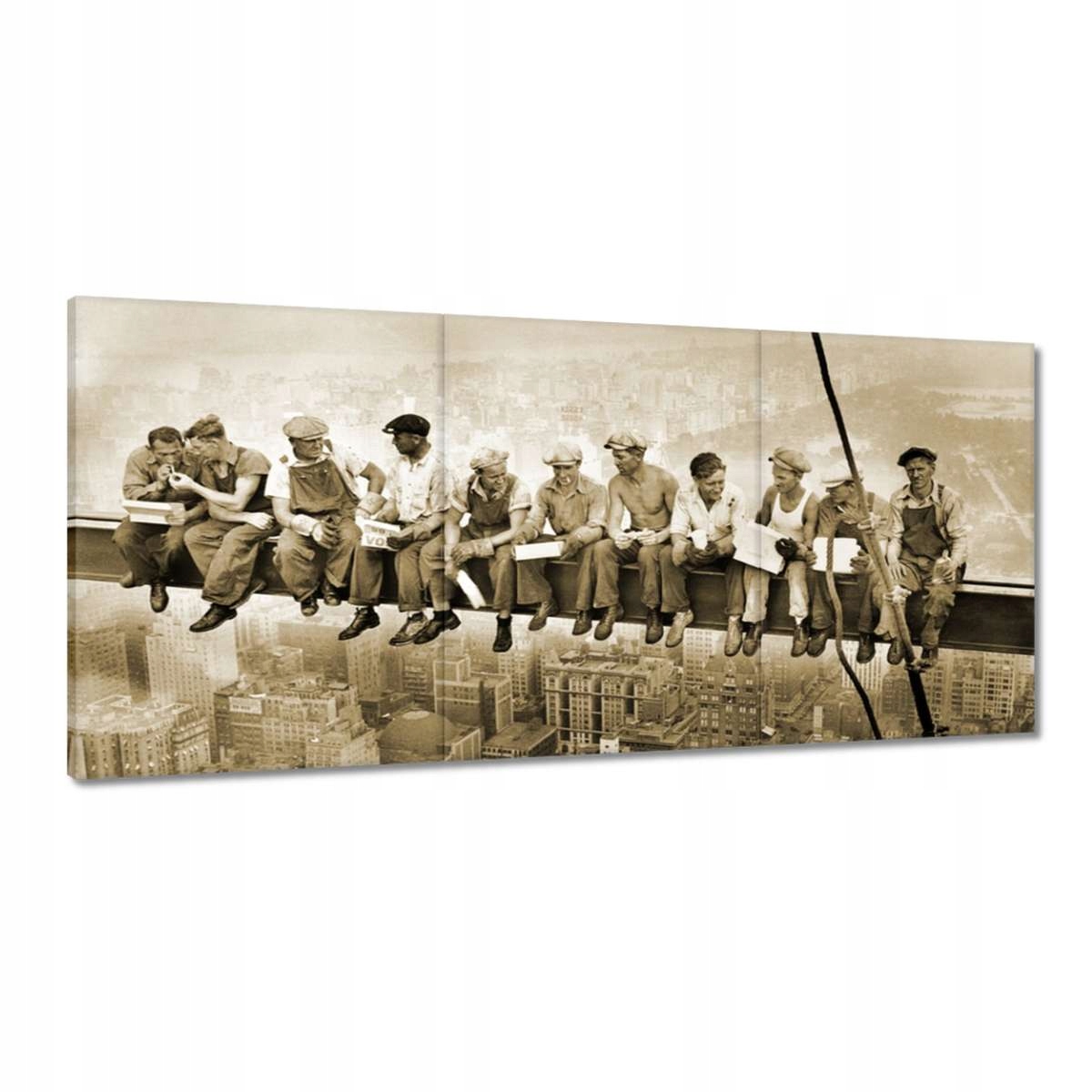 Obrazy 210x100 Obed vo výške Sépia