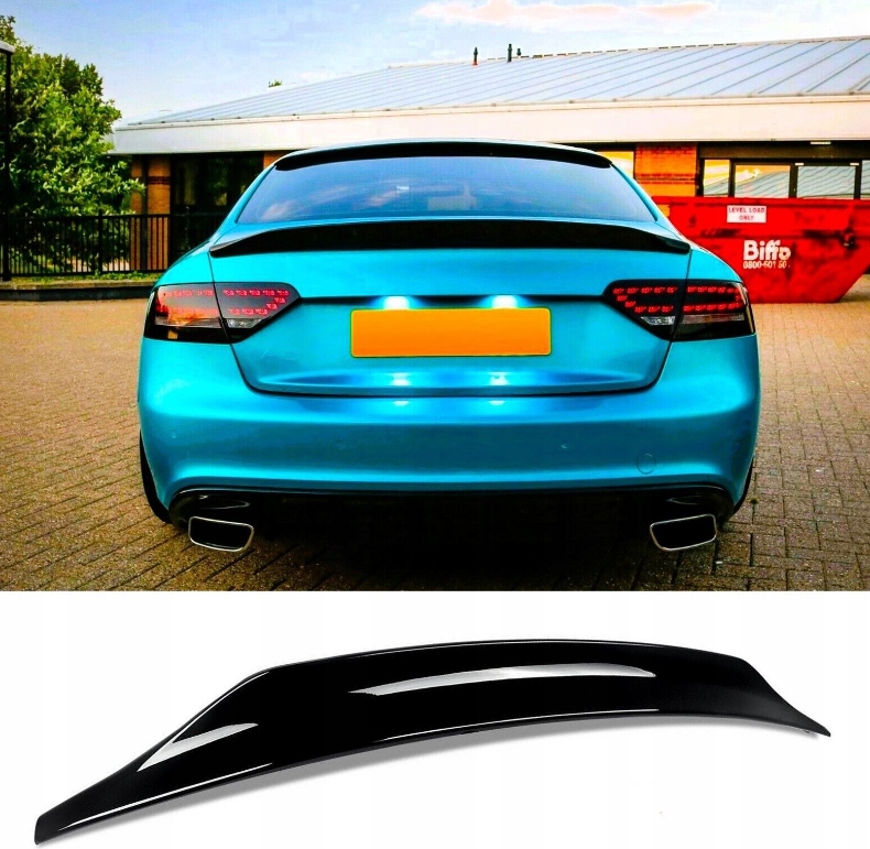 SPOILER LOTKA DOKŁADKA AUDI A5 B8 B8.5 COUPE CZARNY POŁYSK 4705425 za 399  zł z Częstochowa -  - (14796388415)