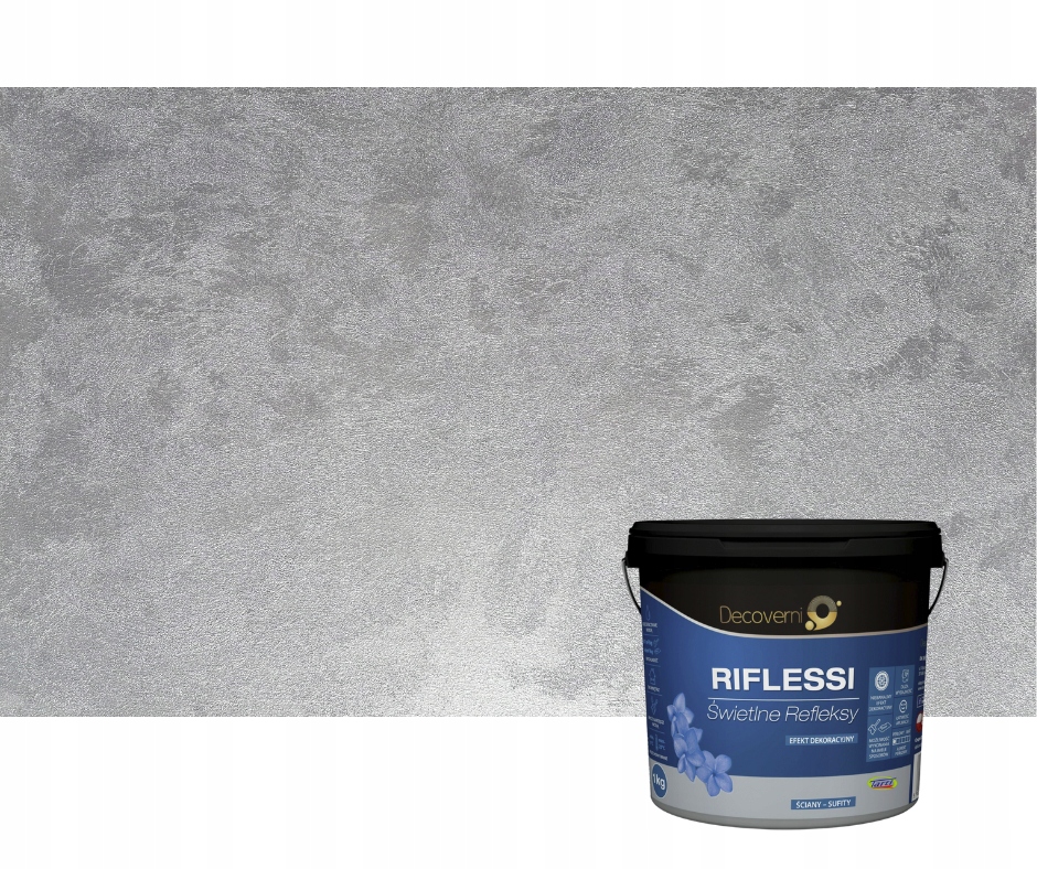 Decoverni Riflessi Akrylová štruktúrovaná farba 2,5 Kg farba 208