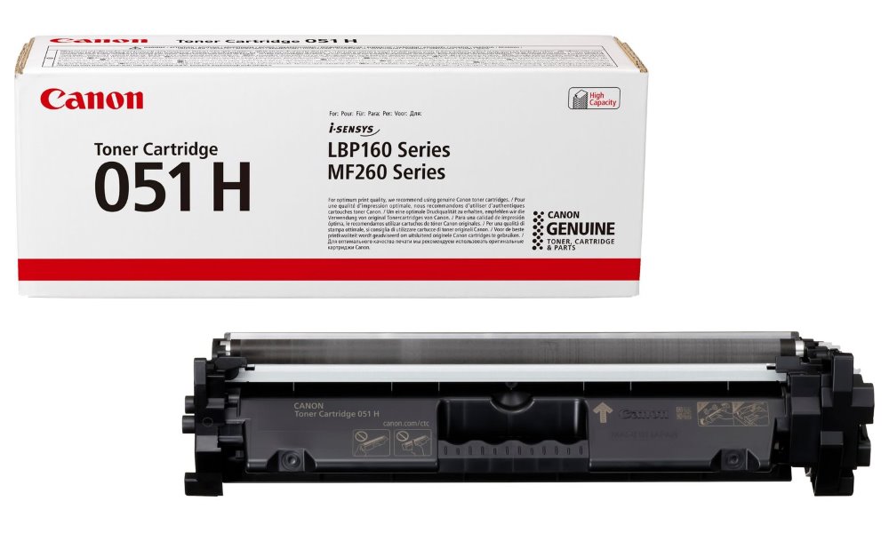Canon CRG-051 H originální toner černý pro LBP162dw, MF269dw, MF267dw, MF26