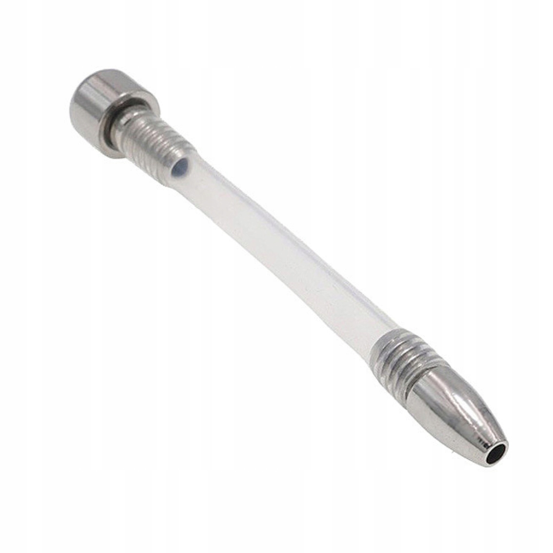 SILIKONOWY DILATOR DO PASA CNOTY KLATKI NA PENISA BDSM , Z GWINTEM