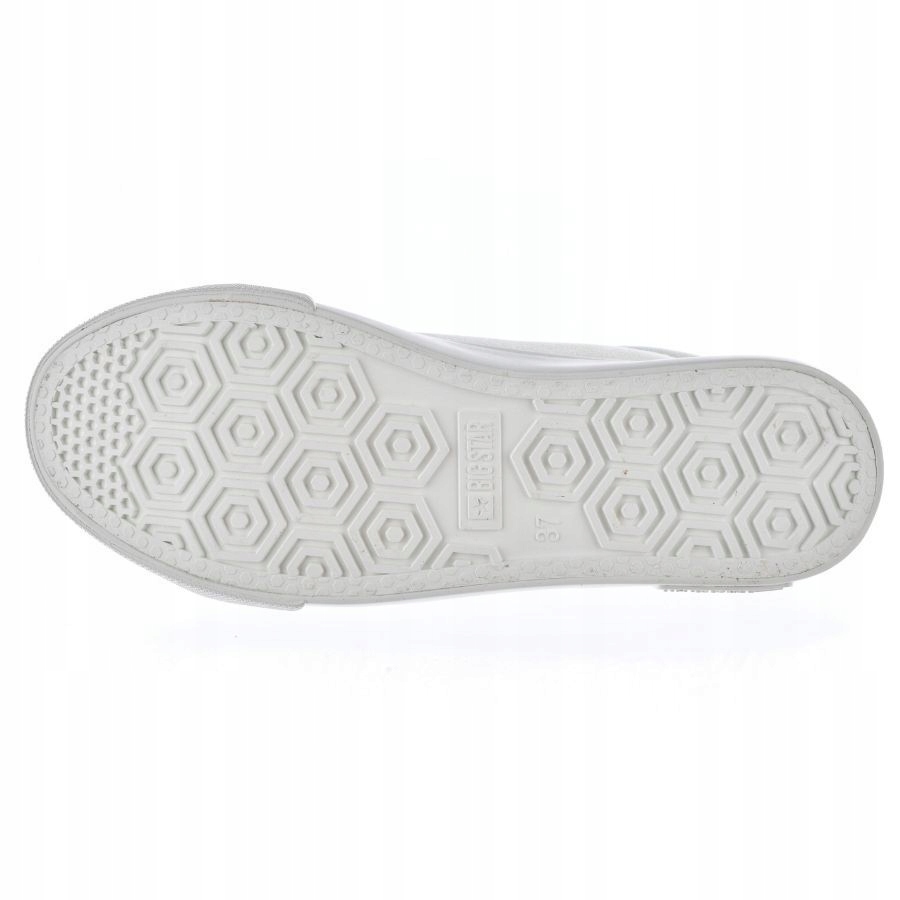 BUTY DAMSKIE BIG STAR TRAMPKI TENISÓWKI SPORTOWE Kolor biały