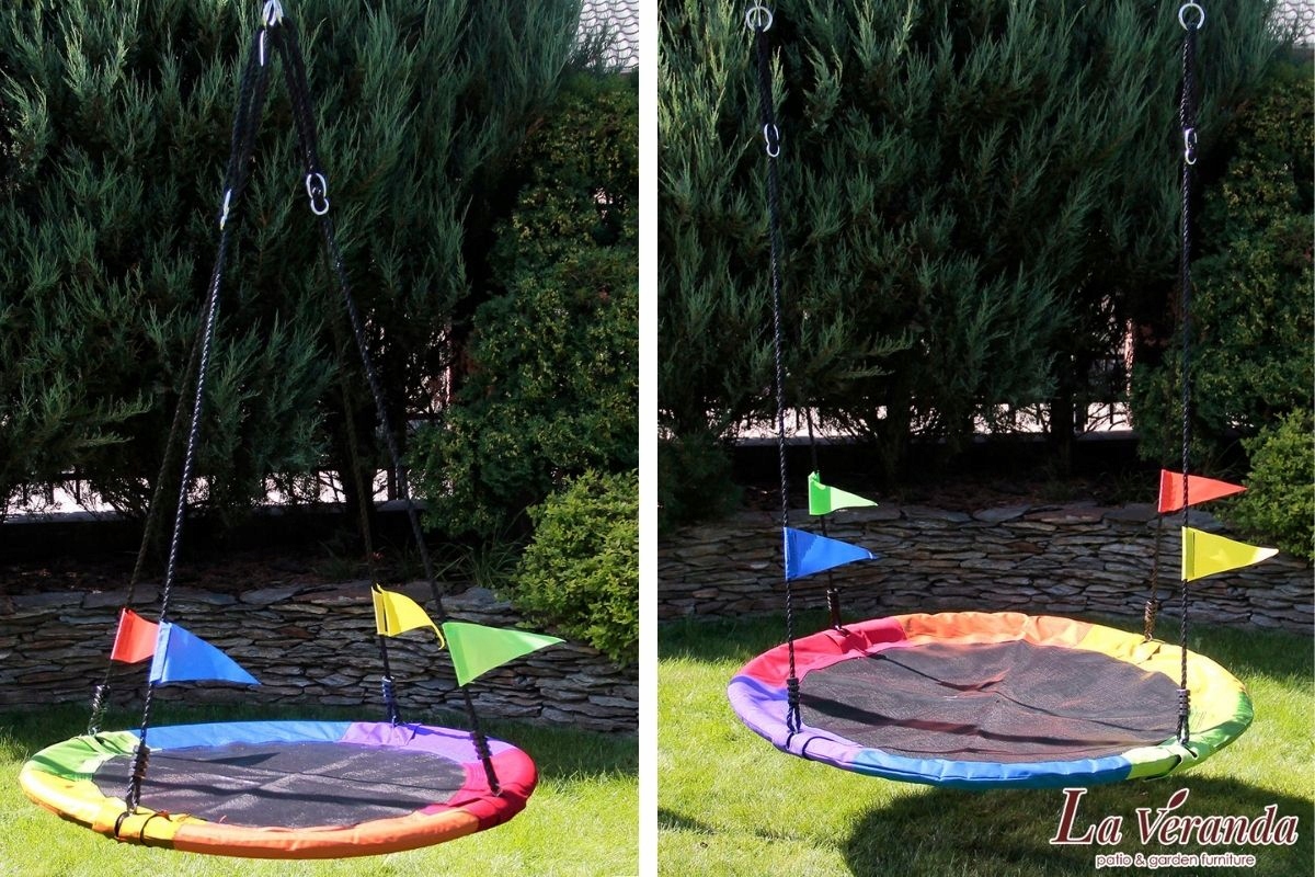 BOCIANIE GNIAZDO HUŚTAWKA BUJAK OGRÓD PREZENT XXL 120cm PREZENT DLA DZIECKA Marka inna