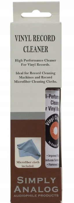 PŁYN DO CZYSZCZENIA PŁYT WINYLOWYCH BEZ ALKOHOLU Kod producenta SA-VINCL-200ML