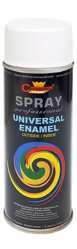 Lakier w aerozolu Spray Uniwersalny Biały matowy Ral 9003 400ml Champion