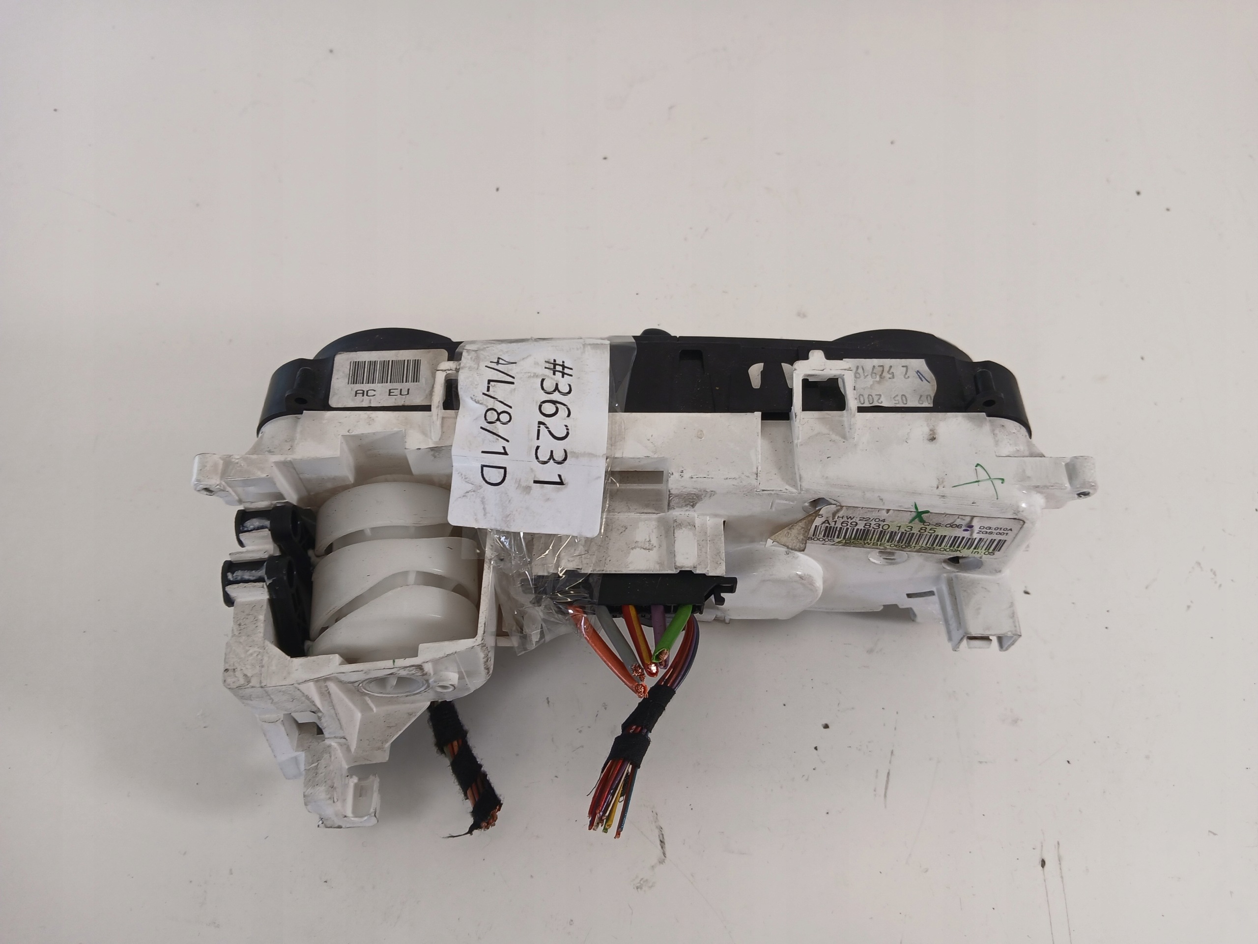 MERCEDES W169 Unite commande clima A1698301385