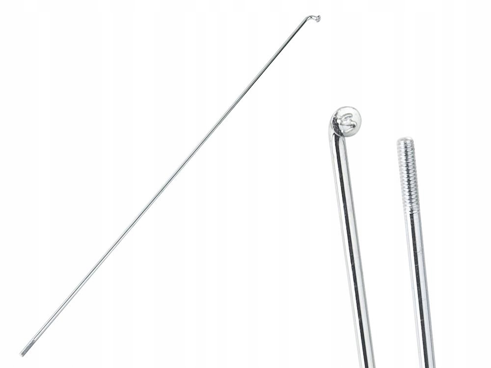 Szprycha stalowa 274 mm ocynkowana srebrna