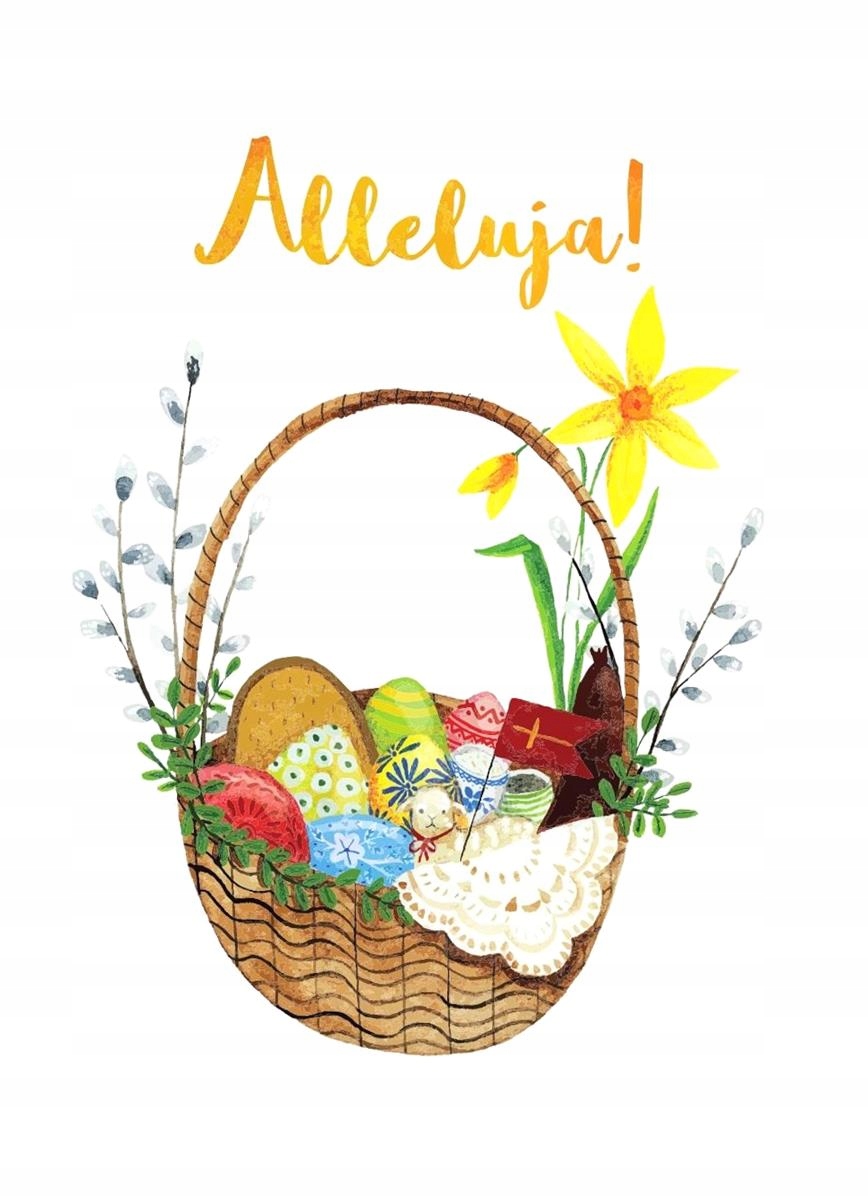 KARNET B6 WIELKANOC KOSZYCZEK