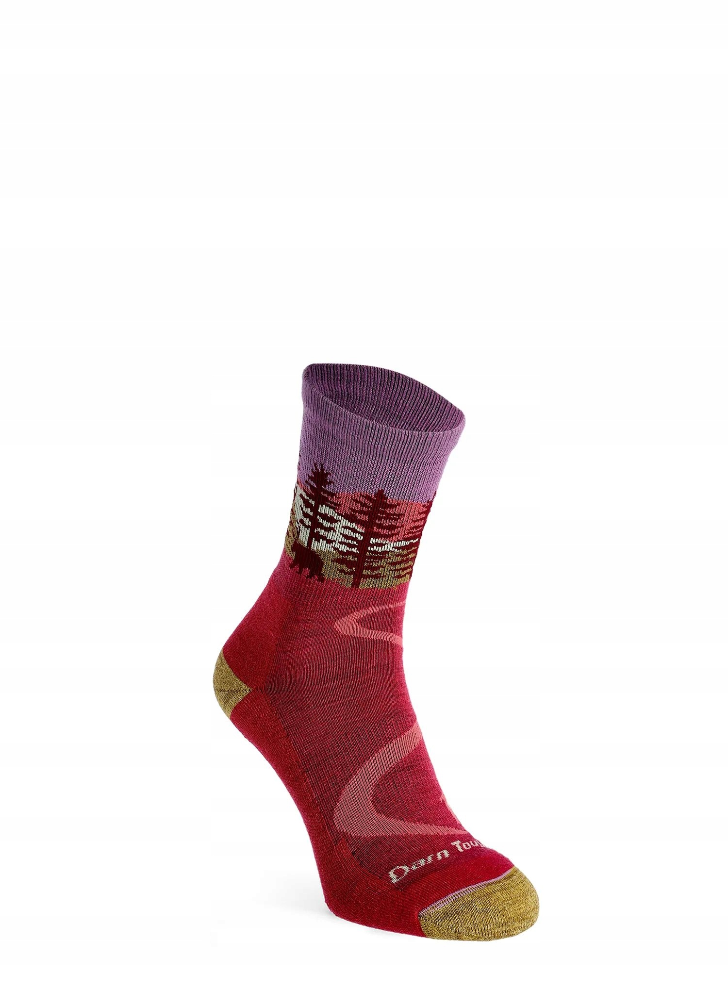 Ponožky ponožky Darn Tough Northwoods MC Mw Cushion cranberry 38-40,5