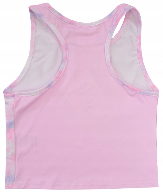 TOP SPORTOWY KOSZULKA krótka FITNES GIMNASTYKA JOGA w-f RÓŻ 134/140 R075F EAN (GTIN) 5904009115589