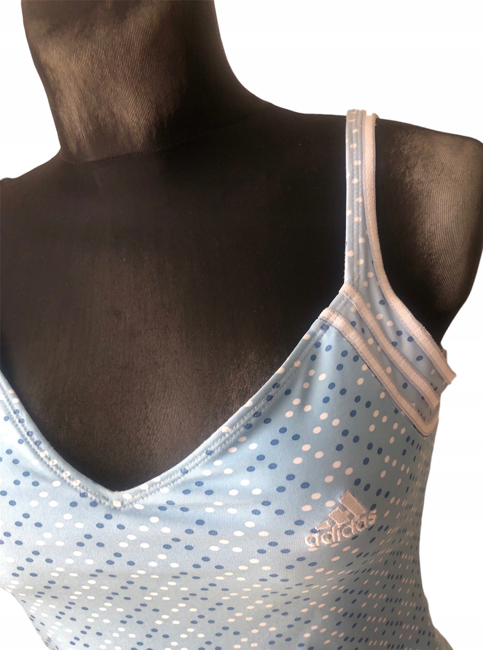 DAMSKA SPORTOWA KOSZULKA NA RAMIĄCZKACH 40 Marka adidas