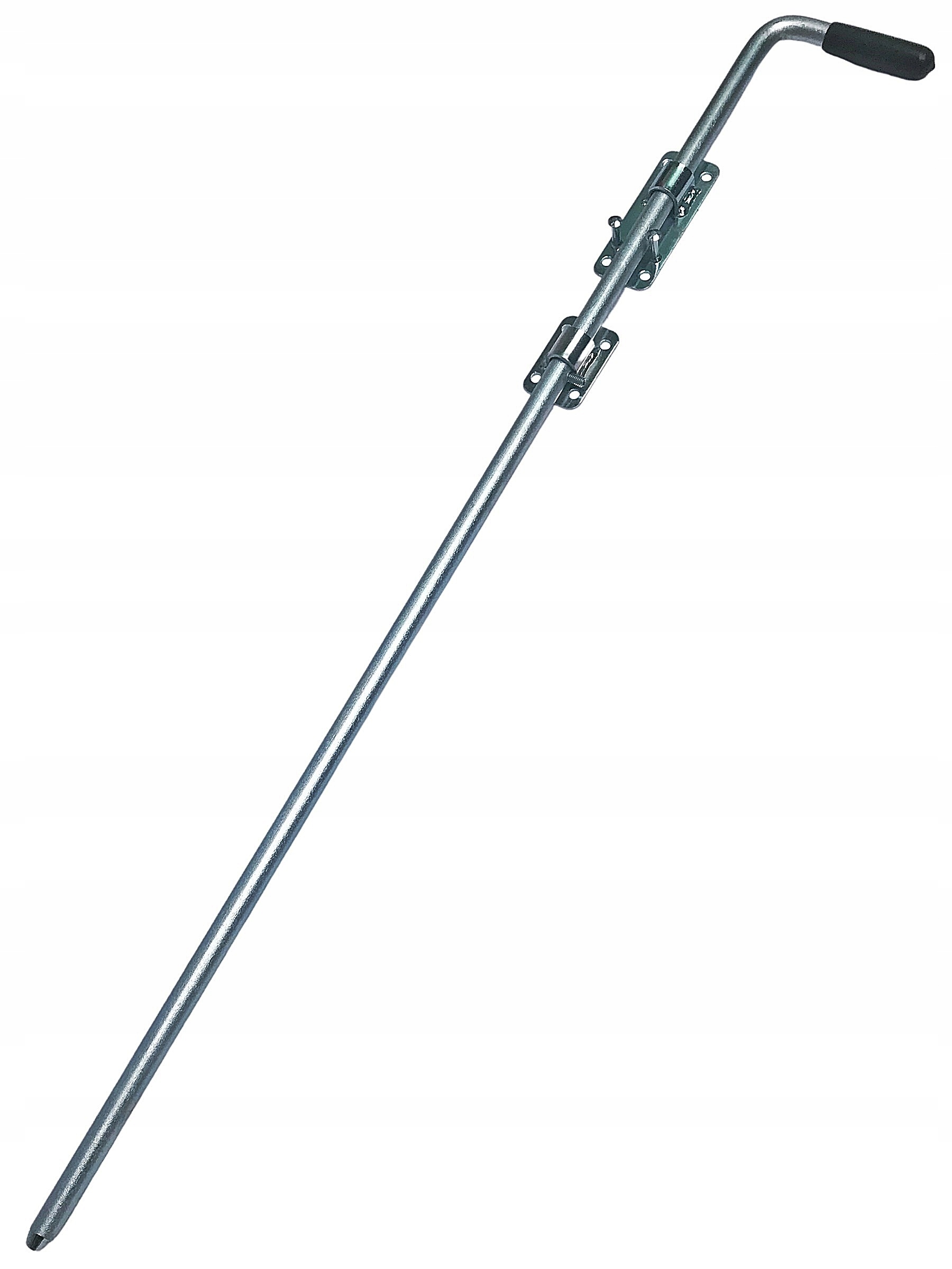 

Rygiel zasuwa zamknięcie bramy 800mm wąski ocynk