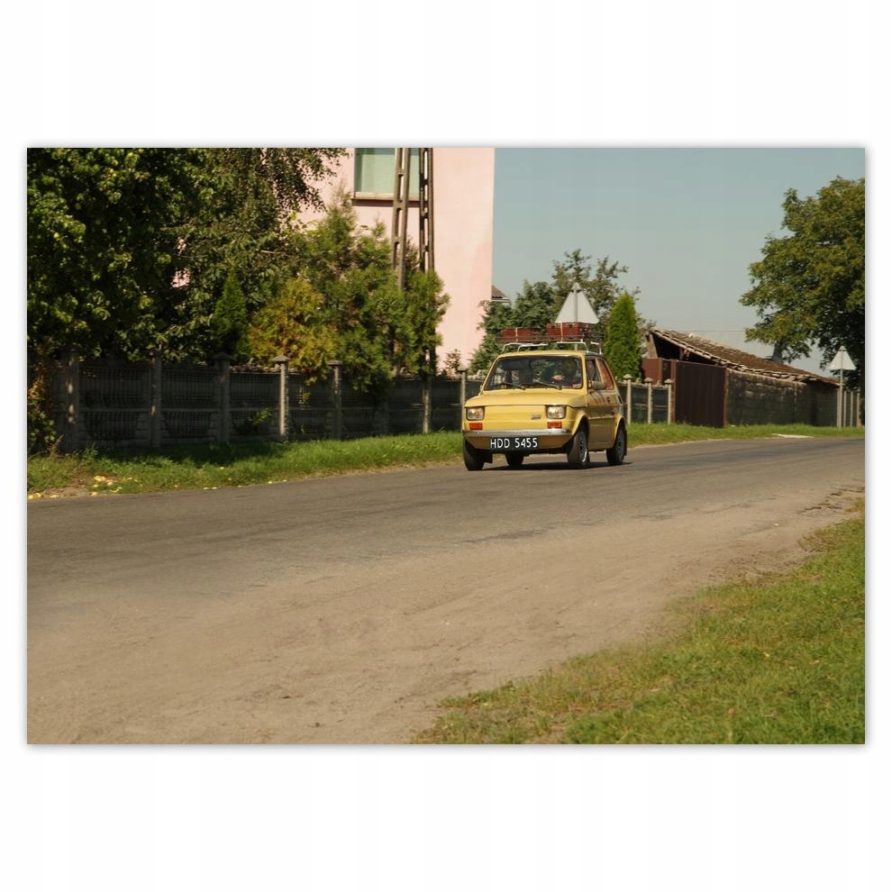 

Naklejki 70x50 Maluch Fiat 126p Kaszlak