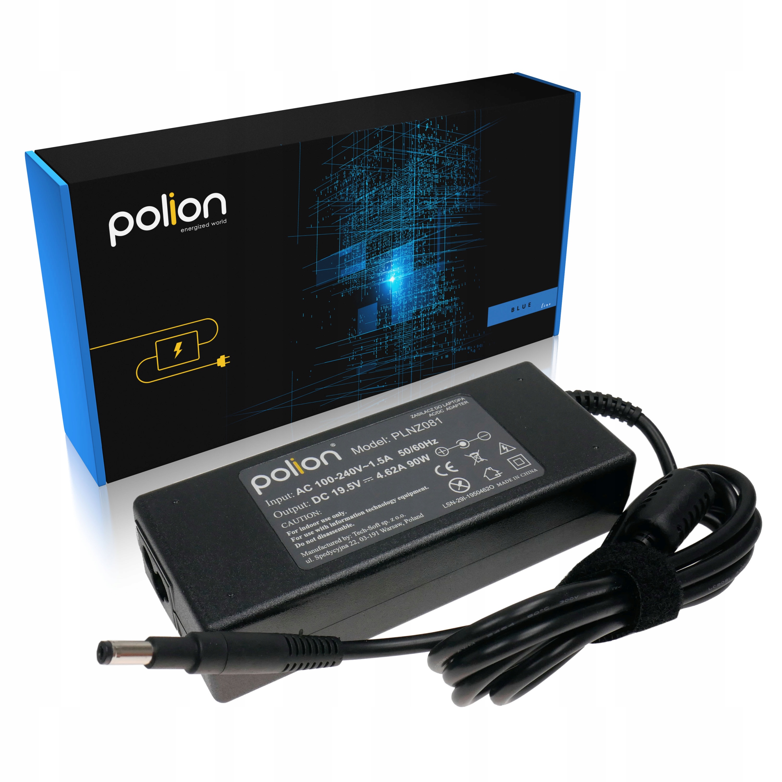 

Zasilacz ładowarka do Hp 90W 19V 4,74A 4,8-1,7mm