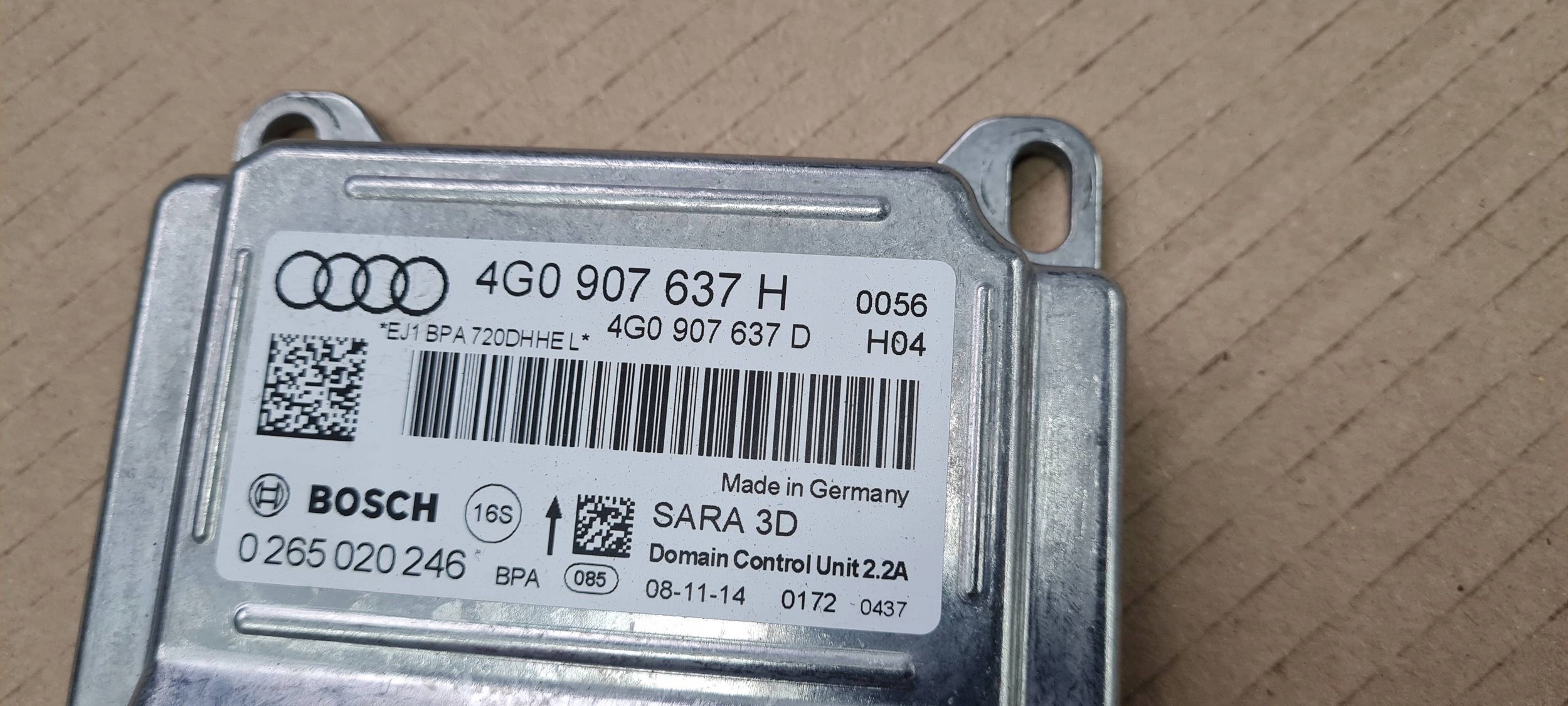 A6 C7 4G LIFT module control unit PRZYSPIESZENIA 4G0907637D A7 4G S7