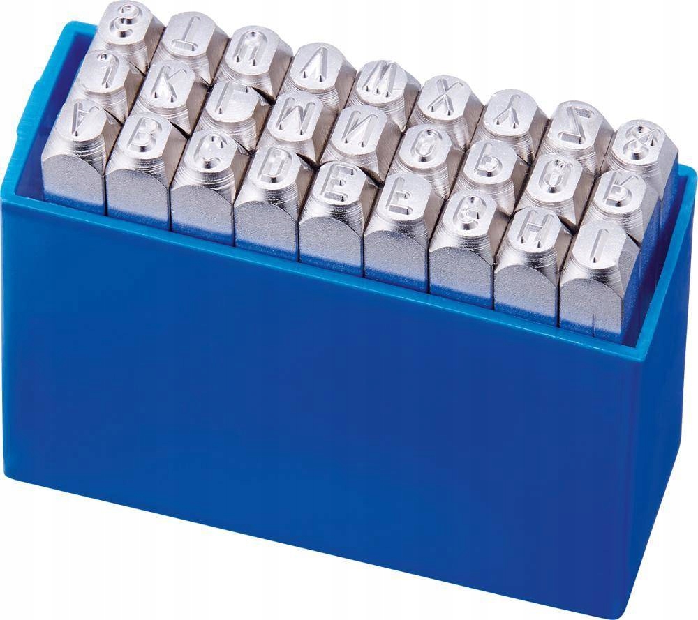 Písmenové značky Turnus 2-12 mm Číslovadlá Abeceda