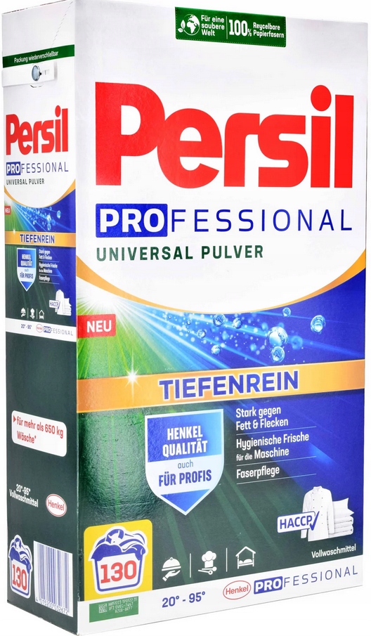 Levně Persil Profesionální Prášek Na Praní Německý 7,8 Kg 130 Praní Univerzální